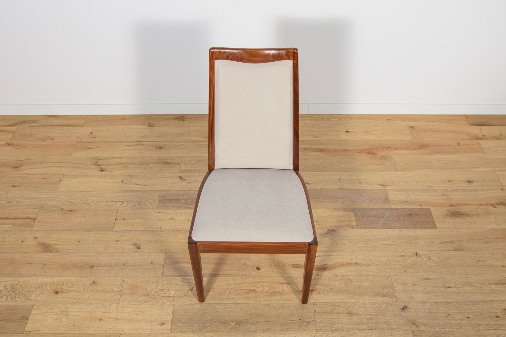 Set of six chairs, beige teak, by L. Dandy, G-Plan, United Kingdom, 1960s. - 159062