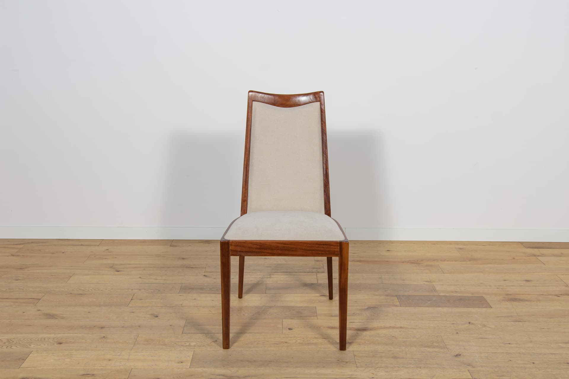Set of six chairs, beige teak, by L. Dandy, G-Plan, United Kingdom, 1960s. - 159060