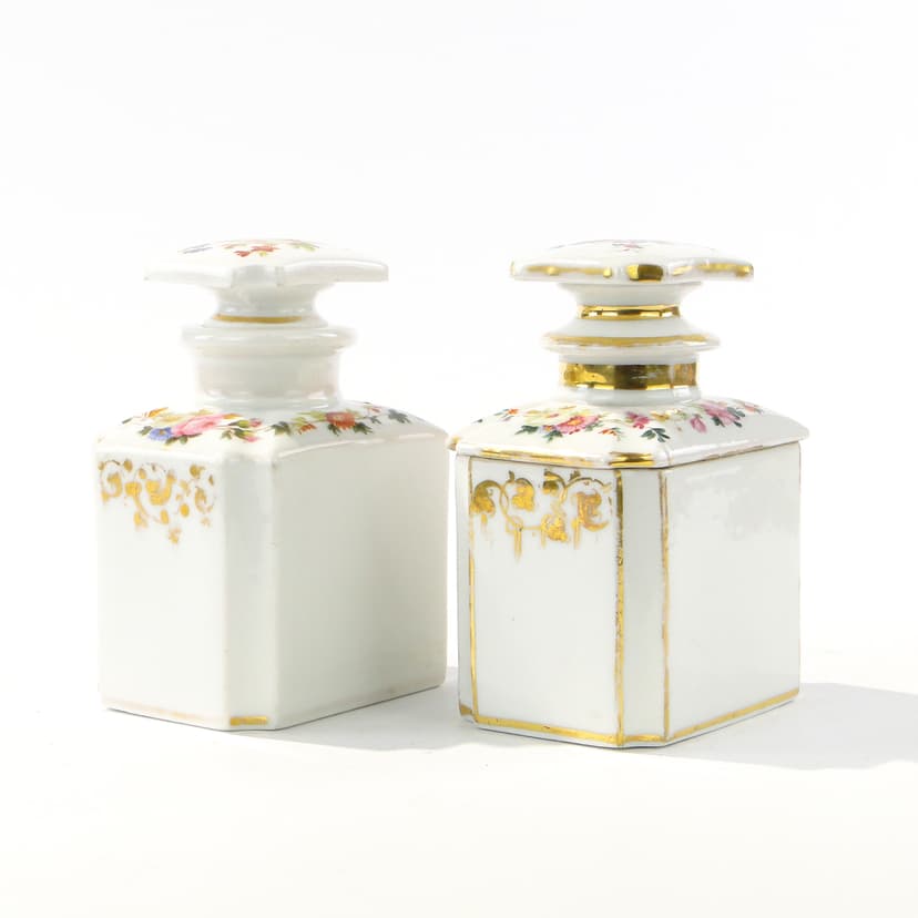 Porcelanowe herbatnice Francja XIX wiek