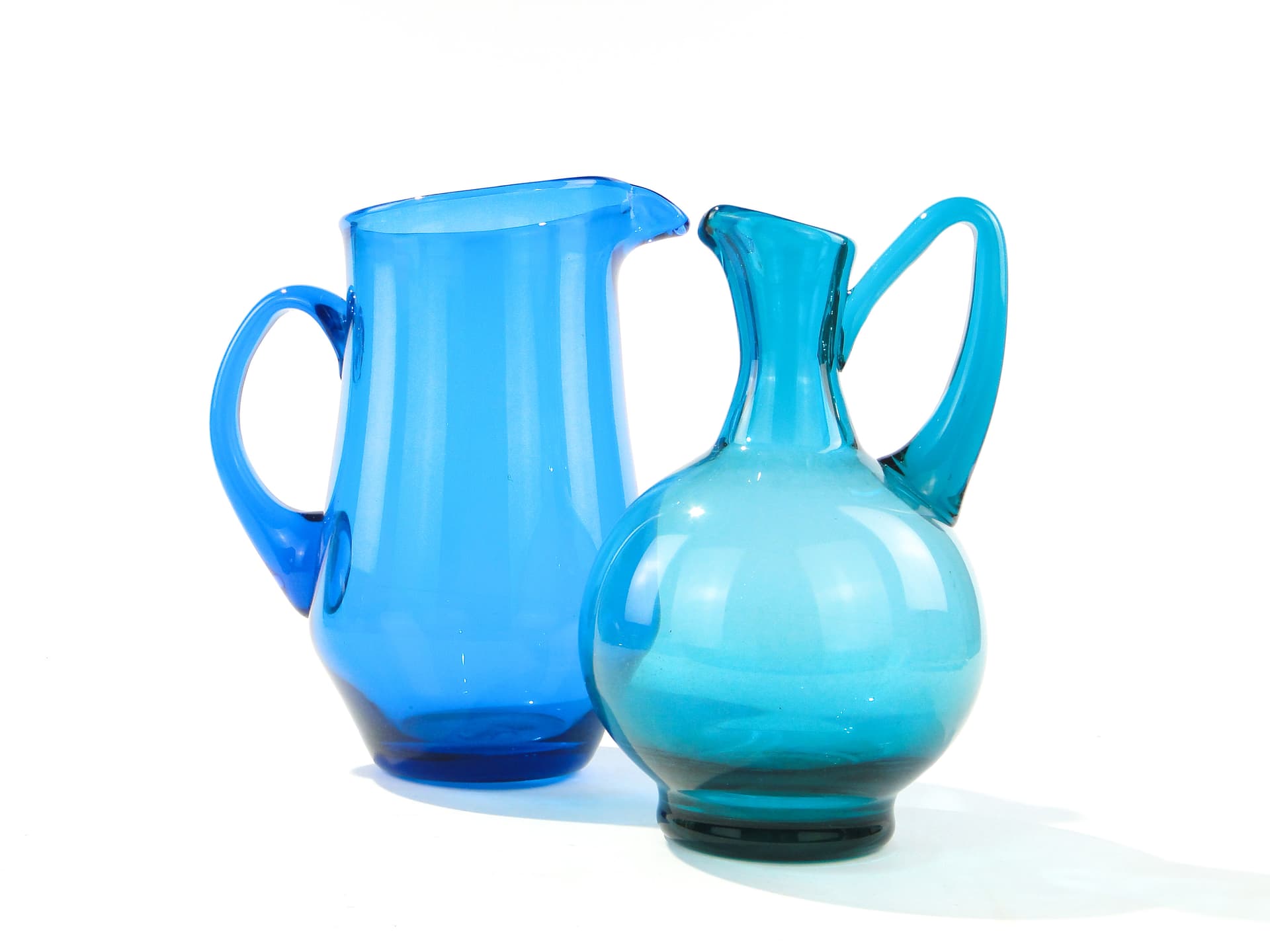 Dzban, turkusowy, proj. Z. Horbowy, Huta Sudety, Polska, 1971 - 159088