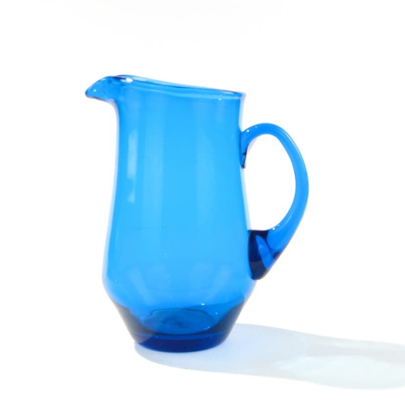 Dzban, turkusowy, proj. Z. Horbowy, Huta Sudety, Polska, 1971