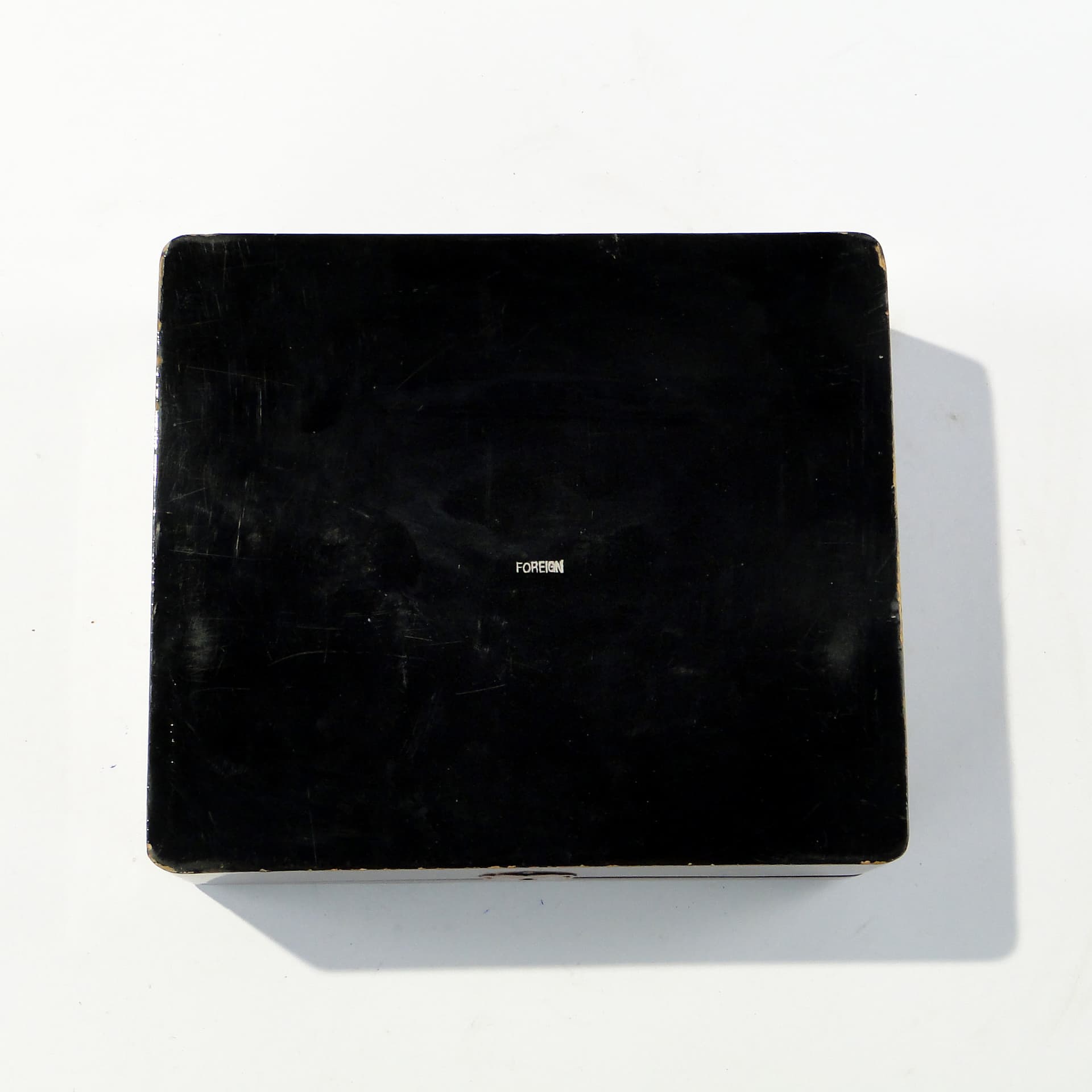 Orientalne pudełko z laki, z motywem orła, Japonia. - 159102