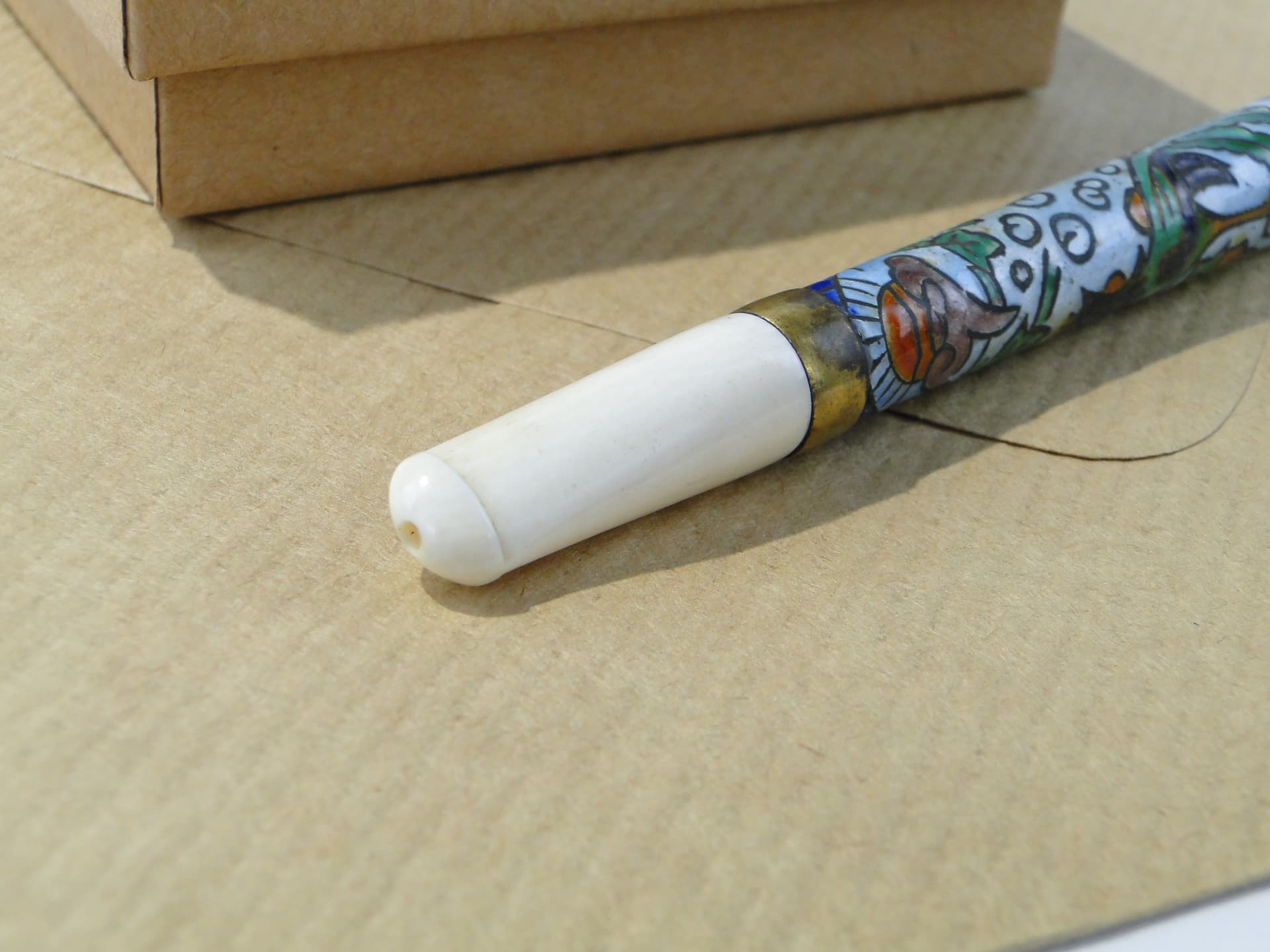 Lufka orientalna cloisonné, multicolor, Chiny, lata 50. - 159142