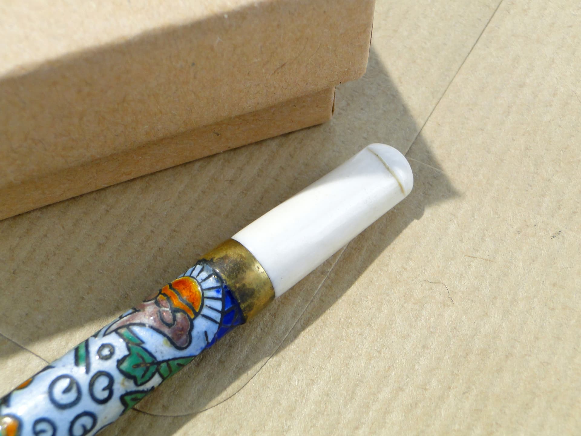 Lufka orientalna cloisonné, multicolor, Chiny, lata 50. - 159140