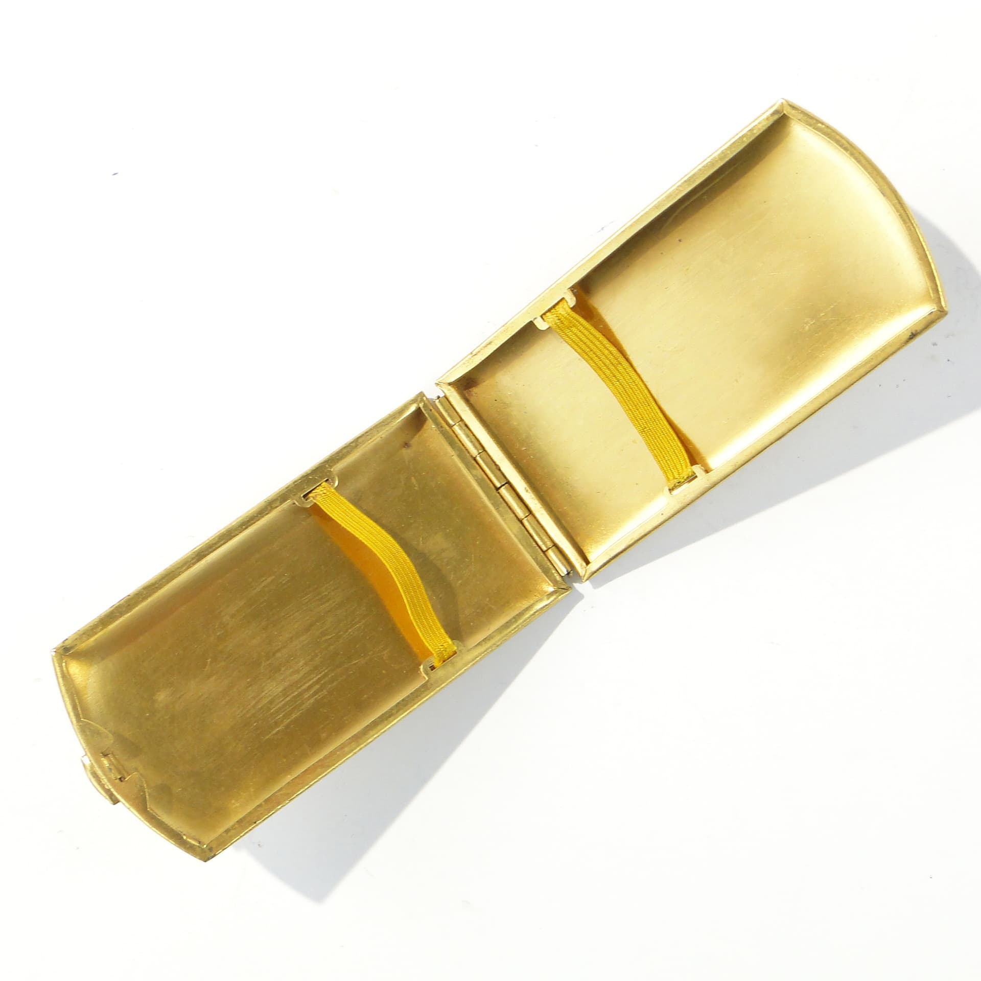 Złota papierośnica z pawiem, Persja - 159164