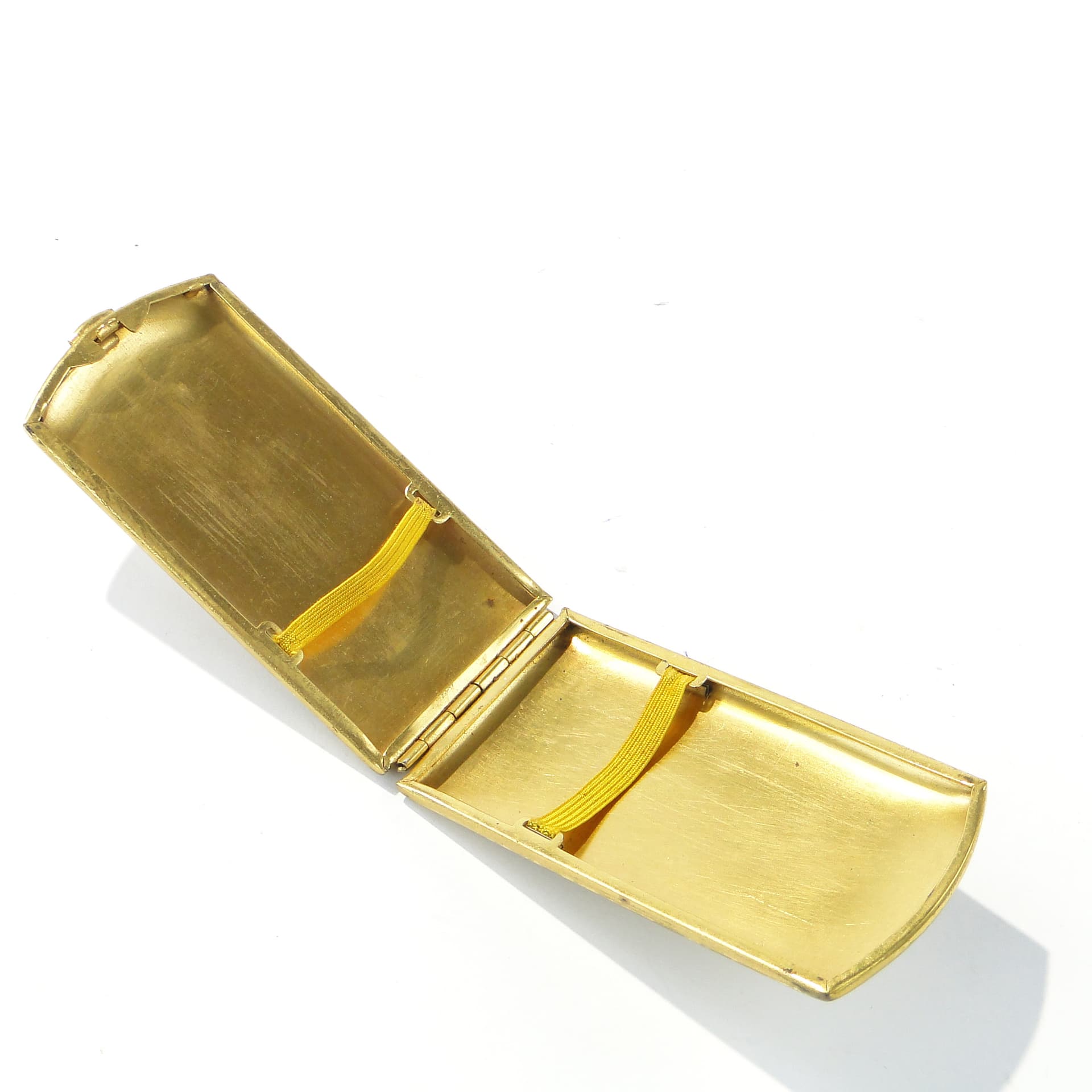 Złota papierośnica z pawiem, Persja - 159165