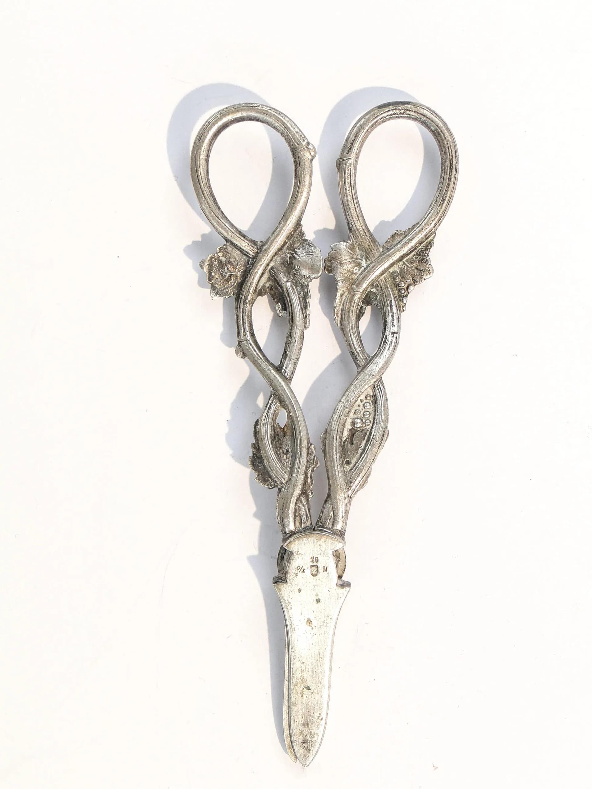 Table Grape Scissors, silver, WMF, Germany, early 20th c. - 10159