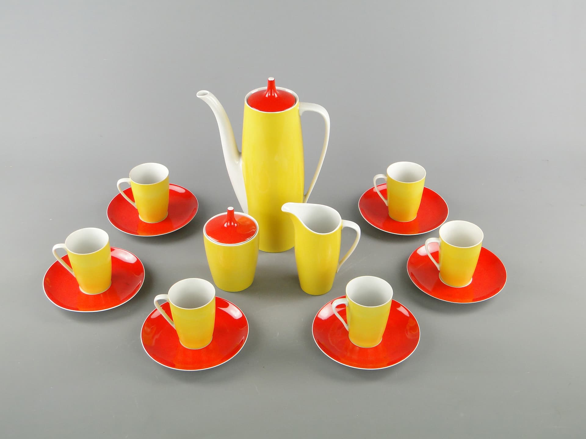 Serwis kawowy 'Goplana', Ćmielów l. 60 proj. W. Potacki - 159292