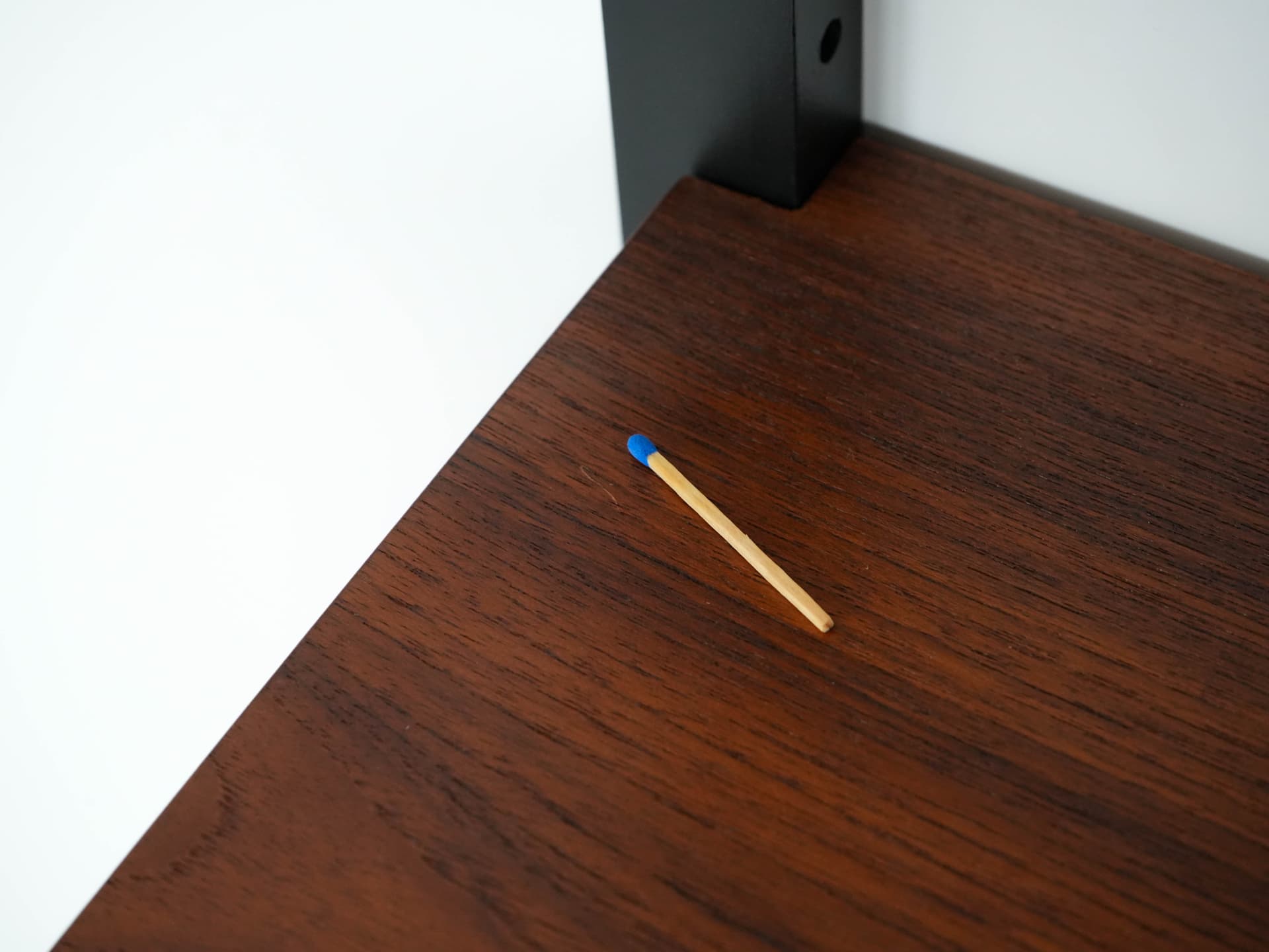 Regał systemowy, teak brązowy ciemny, Dania, lata 60. - 159421