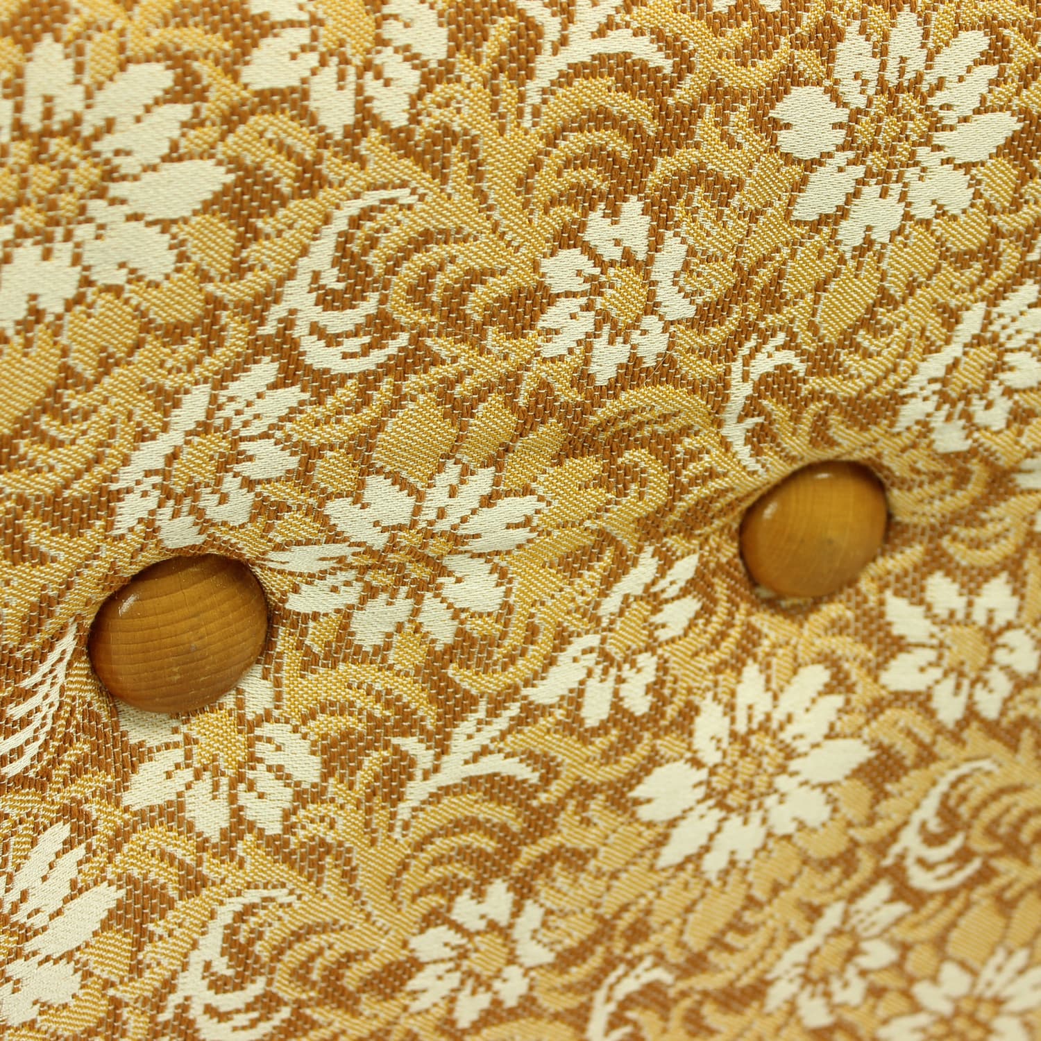 Fotel wingchair żółty, TON, Czechosłowacja, lata 60. - 159434