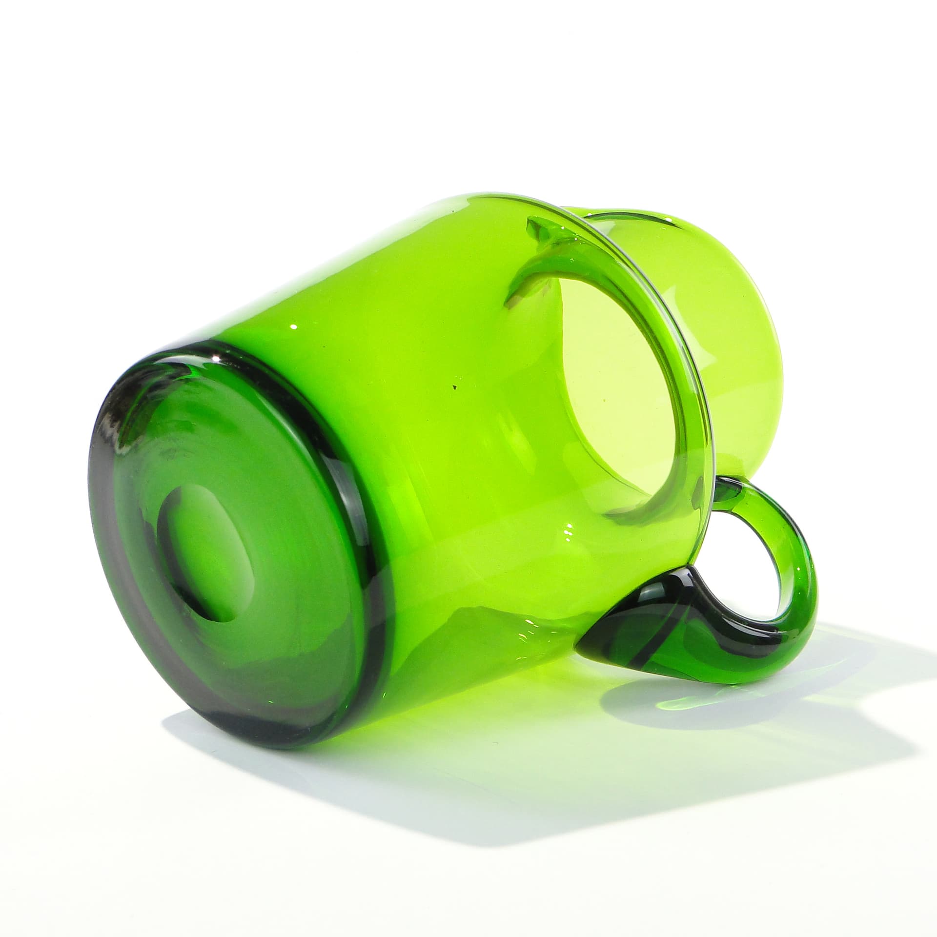 Dzbanek, zielony, proj. Z. Horbowy, Huta Sudety, Polska, 1971 - 159465