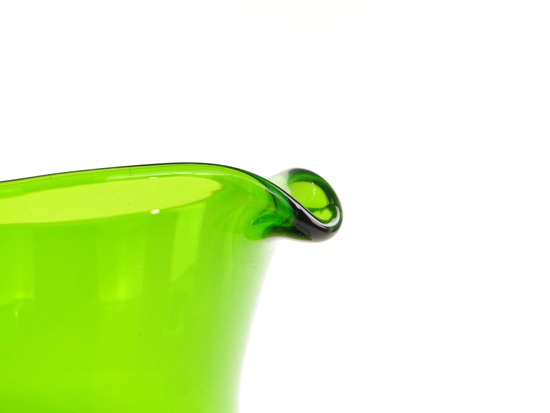 Dzbanek, zielony, proj. Z. Horbowy, Huta Sudety, Polska, 1971 - 159463