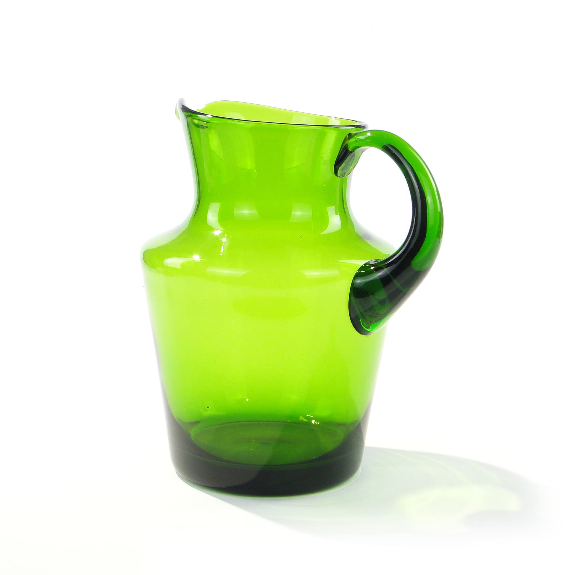 Dzbanek, zielony, proj. Z. Horbowy, Huta Sudety, Polska, 1971 - 159460