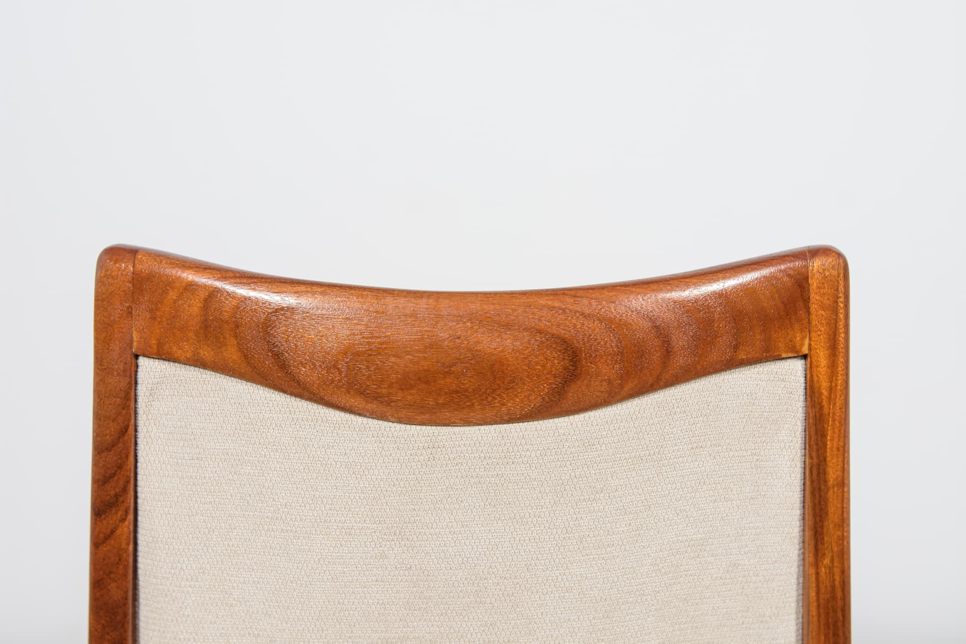 Set of four chairs, teak, ivory white, by L. Dandy, G-Plan, United Kingdom, 1960s. - 159563