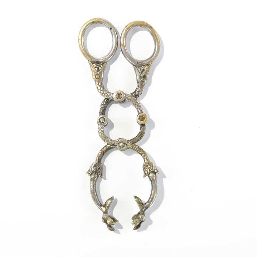 Szczypce z bocianem, Norblin, Warszawa II poł. XIX w.