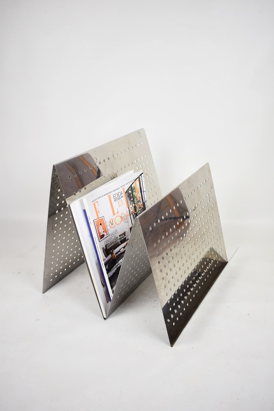 Designerski stojak na czasopisma "The Architect" lata 90. - 159643