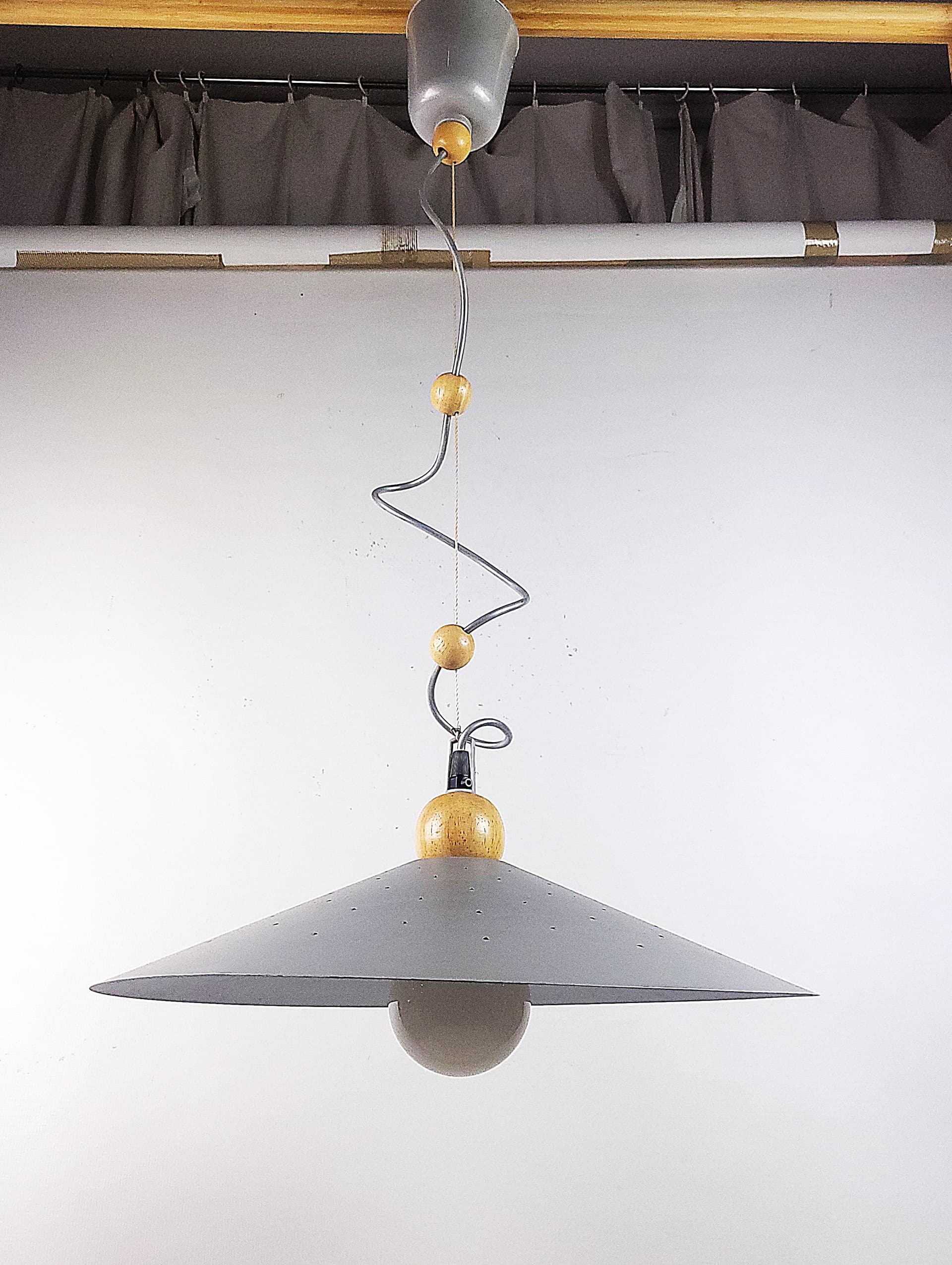 Lampa wisząca z lat 80. - 159715