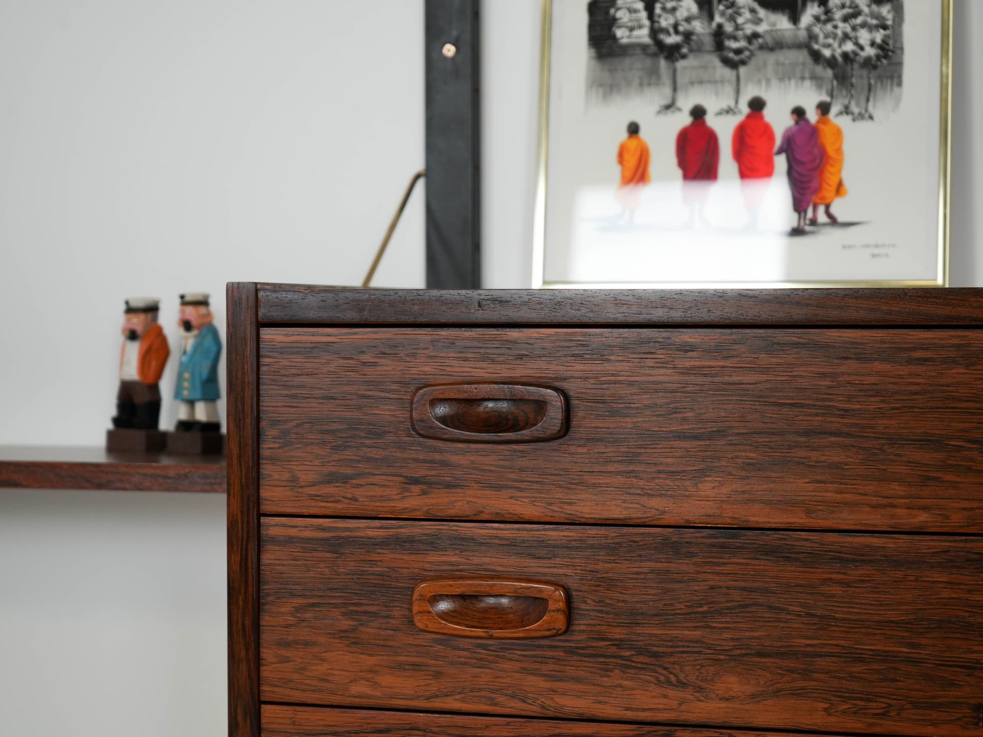 Shelving Unit PS System, brown rosewood, Randers Møbelfabrik, Denmark, 1960s. - 159774