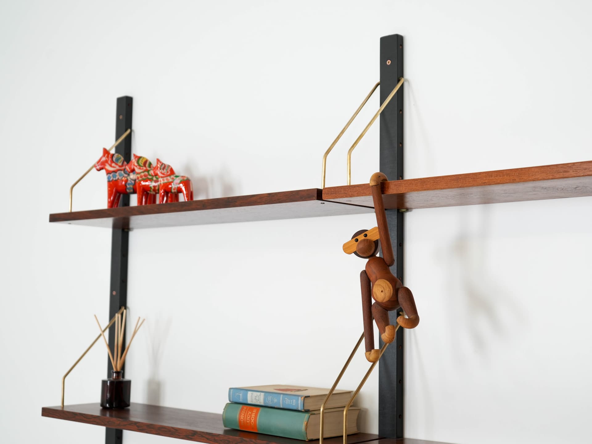 Shelving Unit PS System, brown rosewood, Randers Møbelfabrik, Denmark, 1960s. - 159775