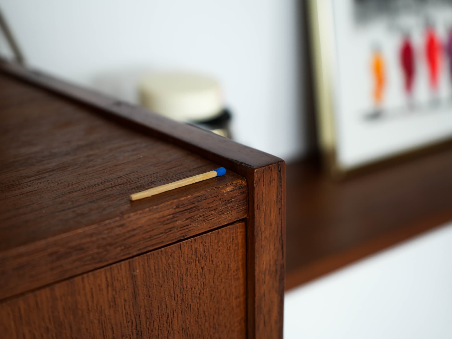 Regał systemowy, brązowy, teak, Dania, lata 60. - 159920