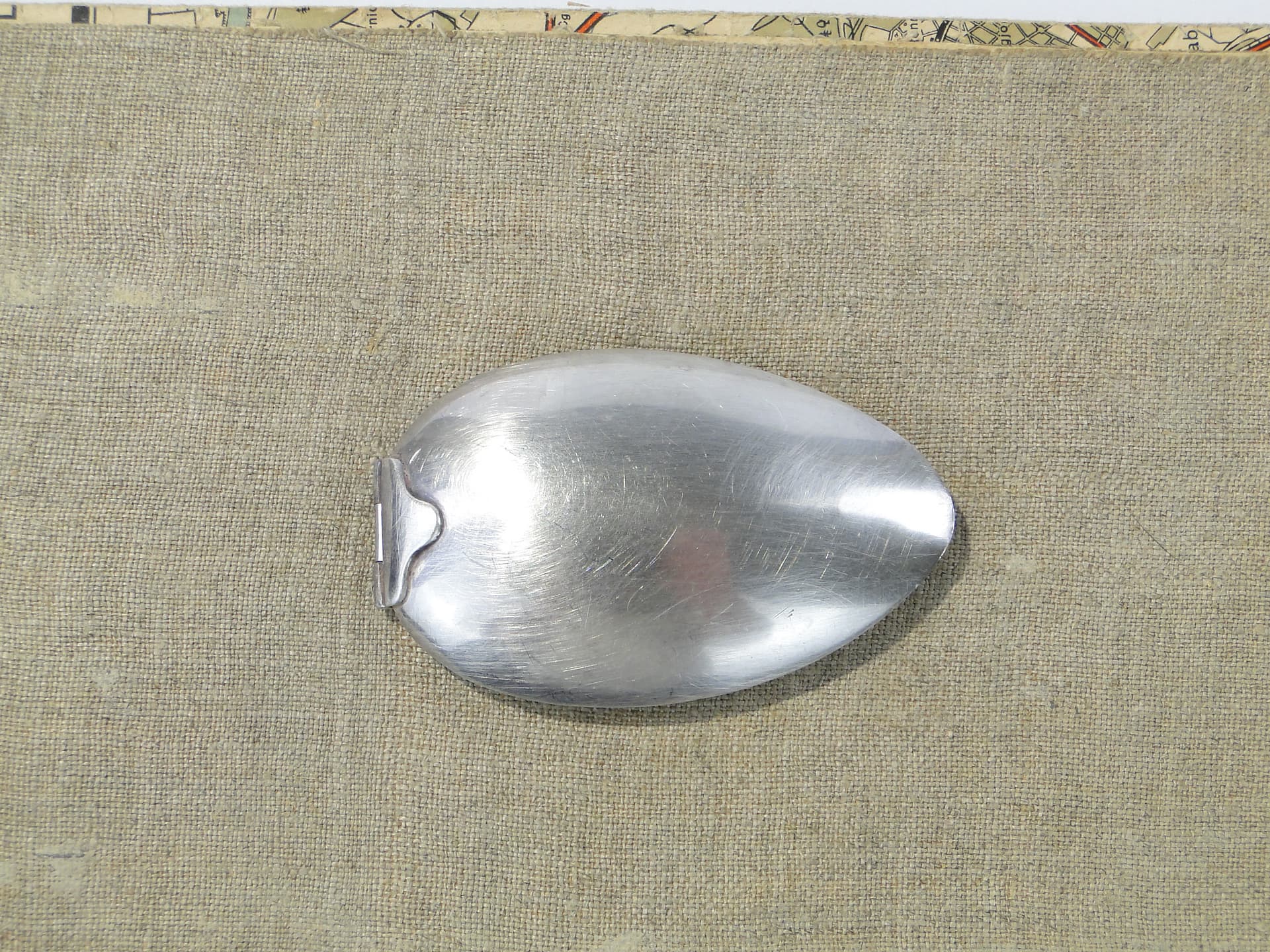 Srebrna łyżka podróżna, składana - 159962