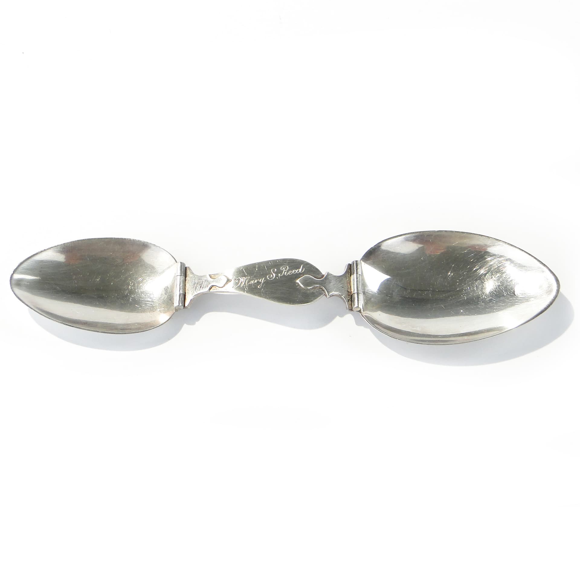 Srebrna łyżka podróżna, składana - 159950