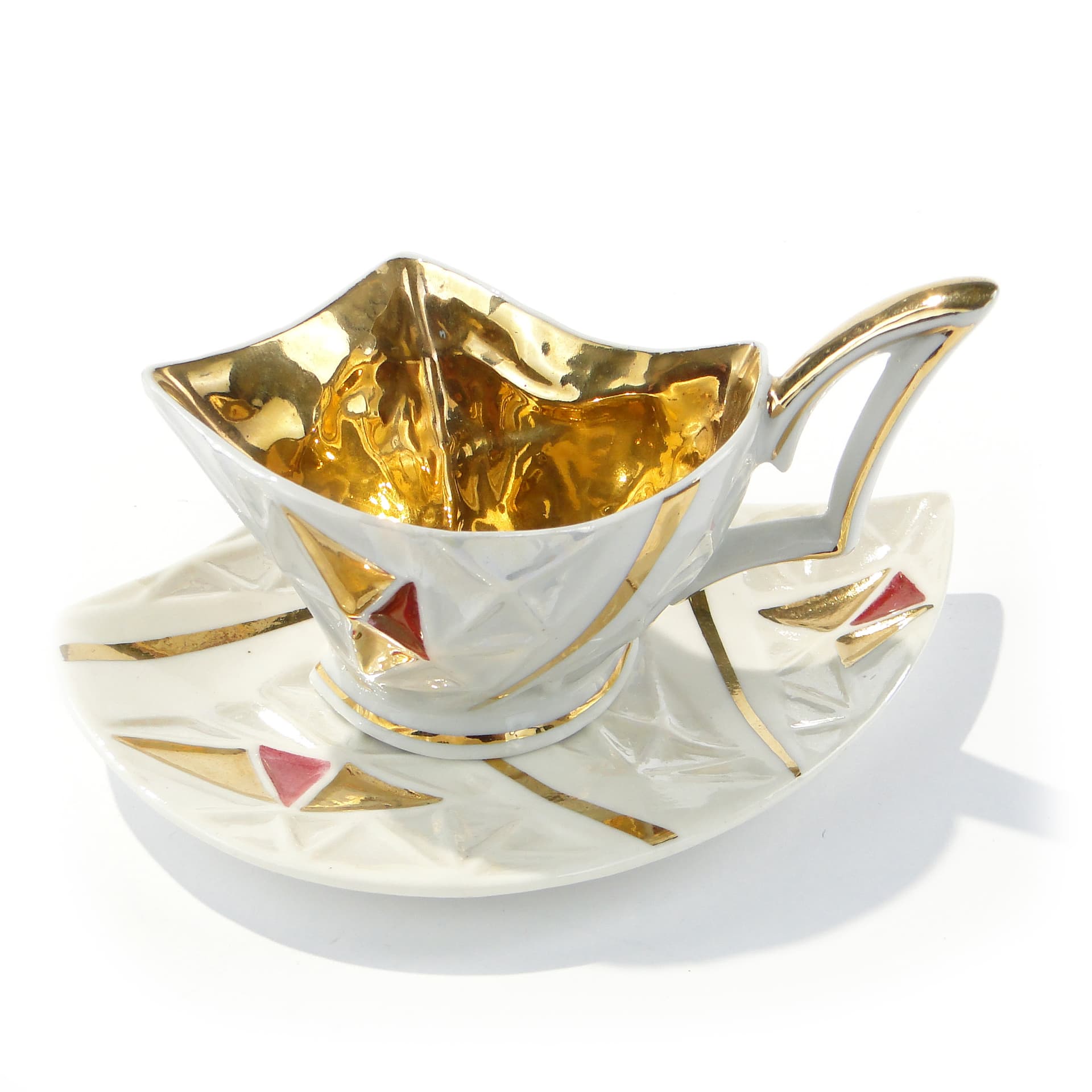 Kubistyczna filiżanka do mokki, Steatyt - 159980