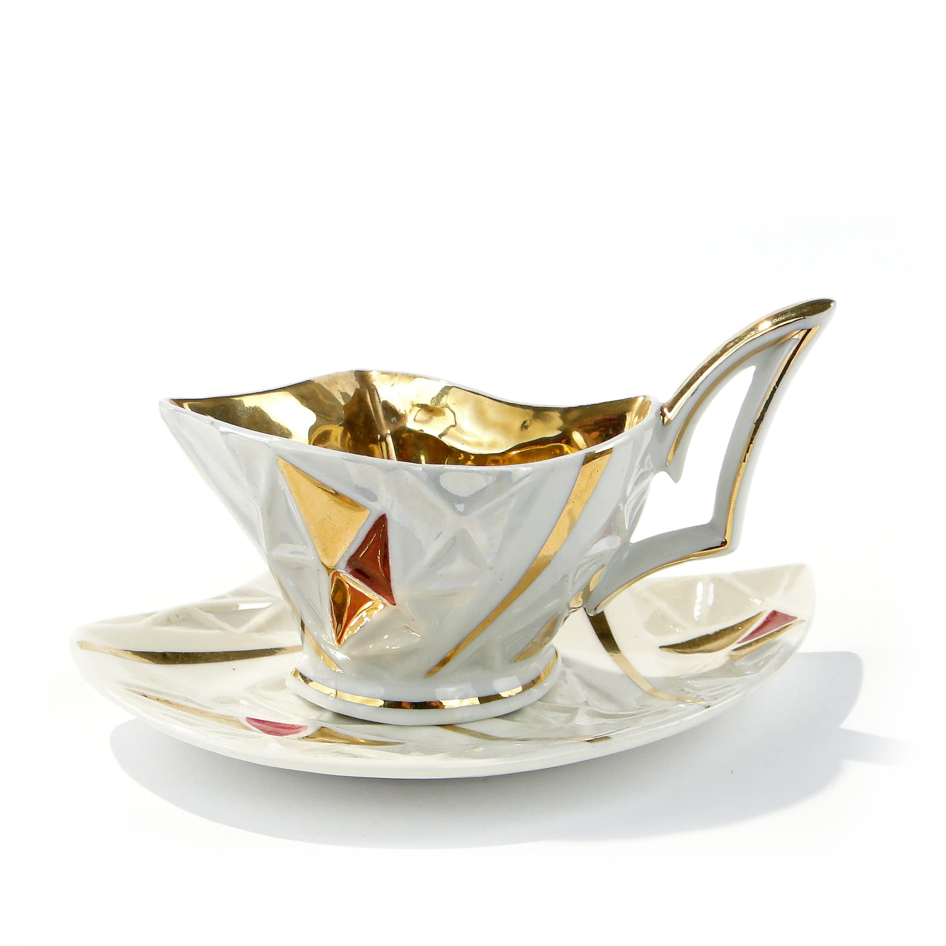 Kubistyczna filiżanka do mokki, Steatyt - 159978