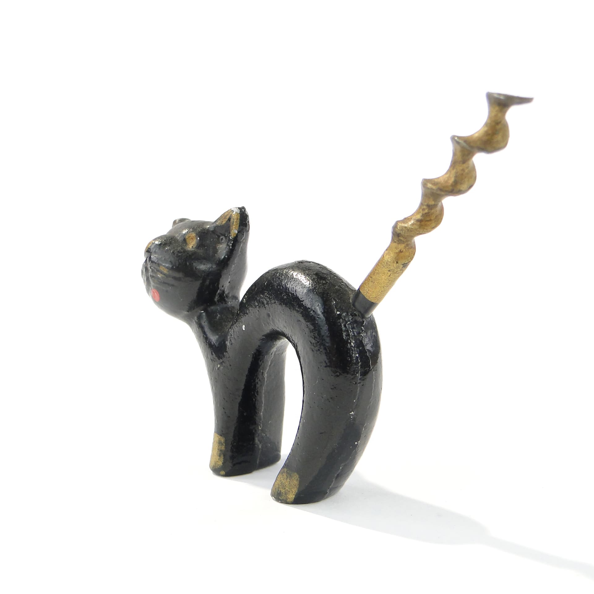 Korkociąg z kotkiem koci grzbiet - 160017