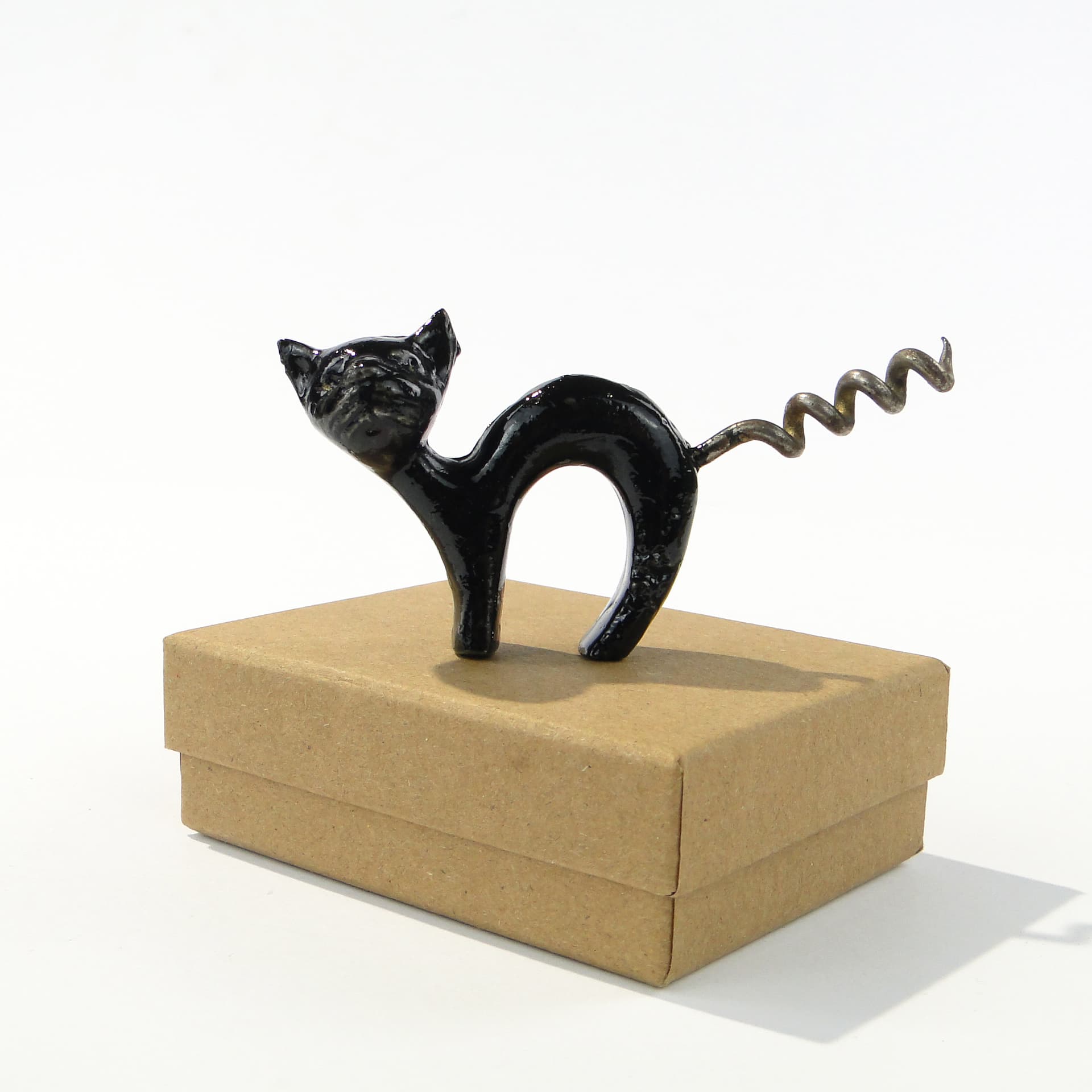 Korkociąg z kotkiem koci grzbiet - 160034