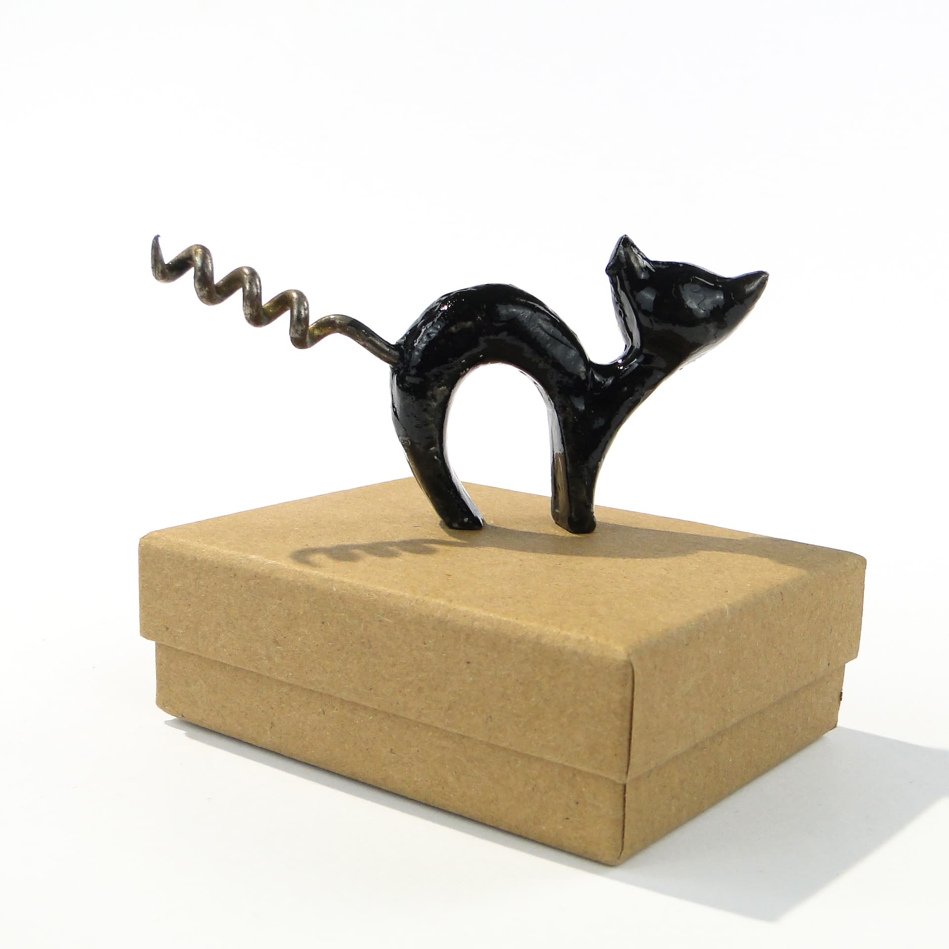 Korkociąg z kotkiem koci grzbiet - 160031