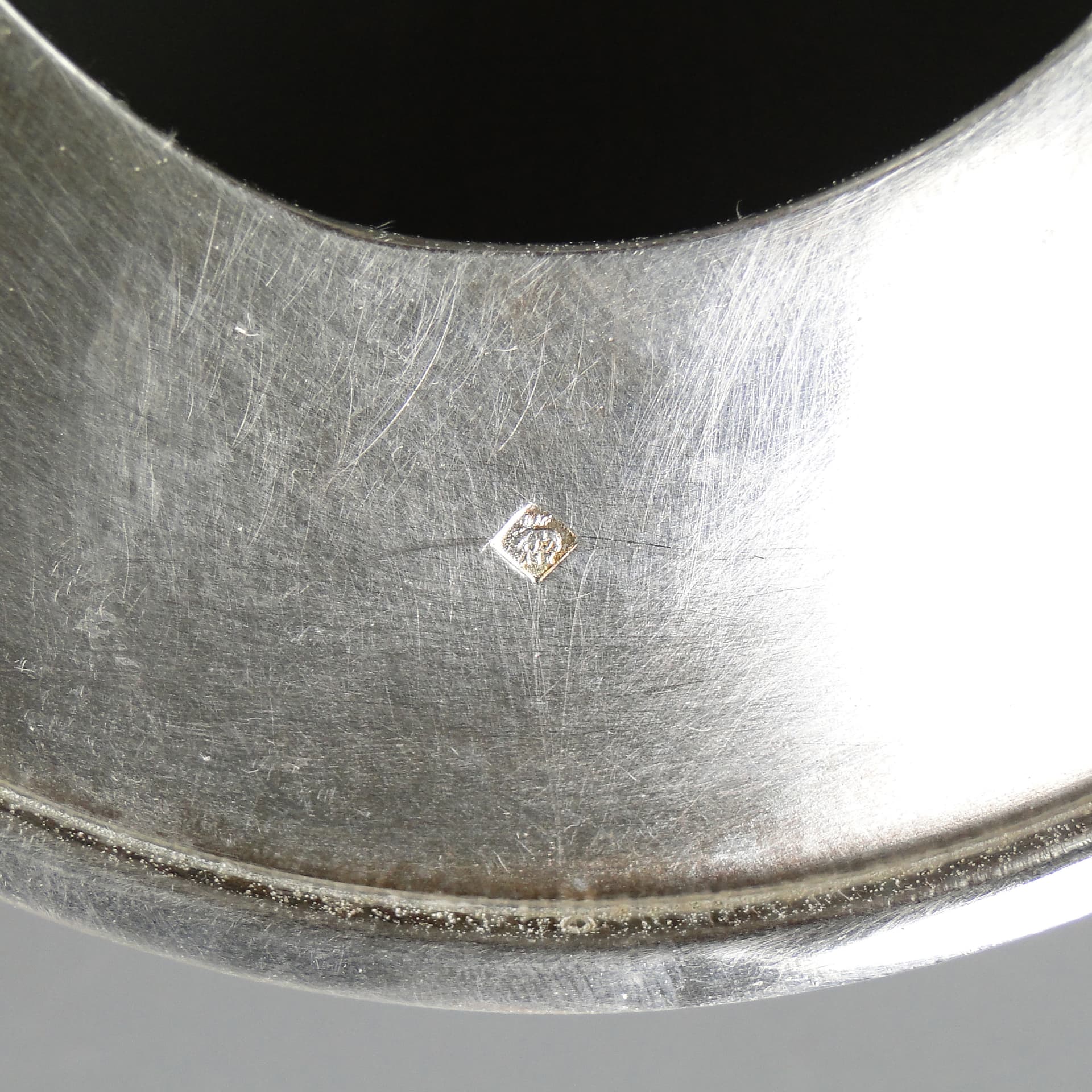 Jardinière Art déco, silver, brass, glass, Germany, 1920s. - 160071