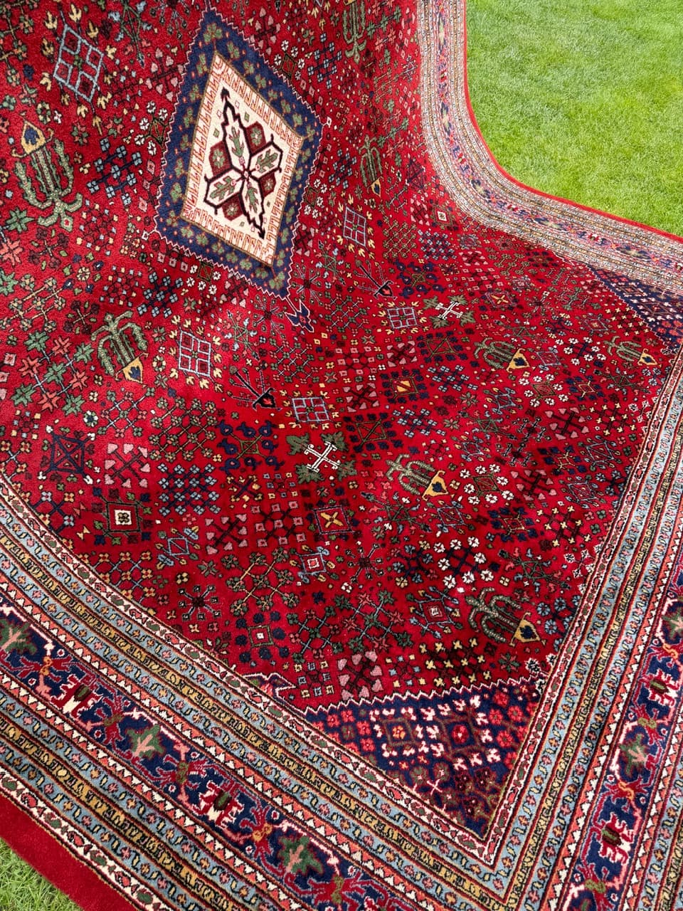 Dywan Indo Bidjar, multikolor, wełna, Indie - 160132