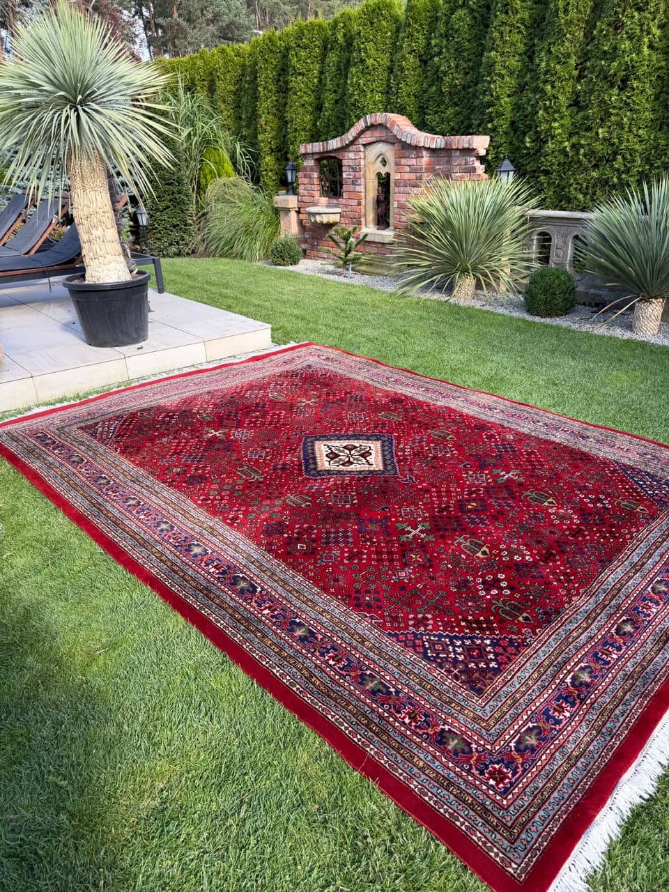 Dywan Indo Bidjar, multikolor, wełna, Indie - 160128