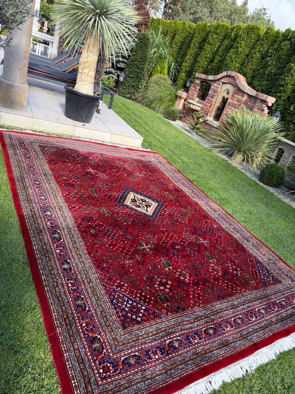 Dywan Indo Bidjar, multikolor, wełna, Indie - 160129