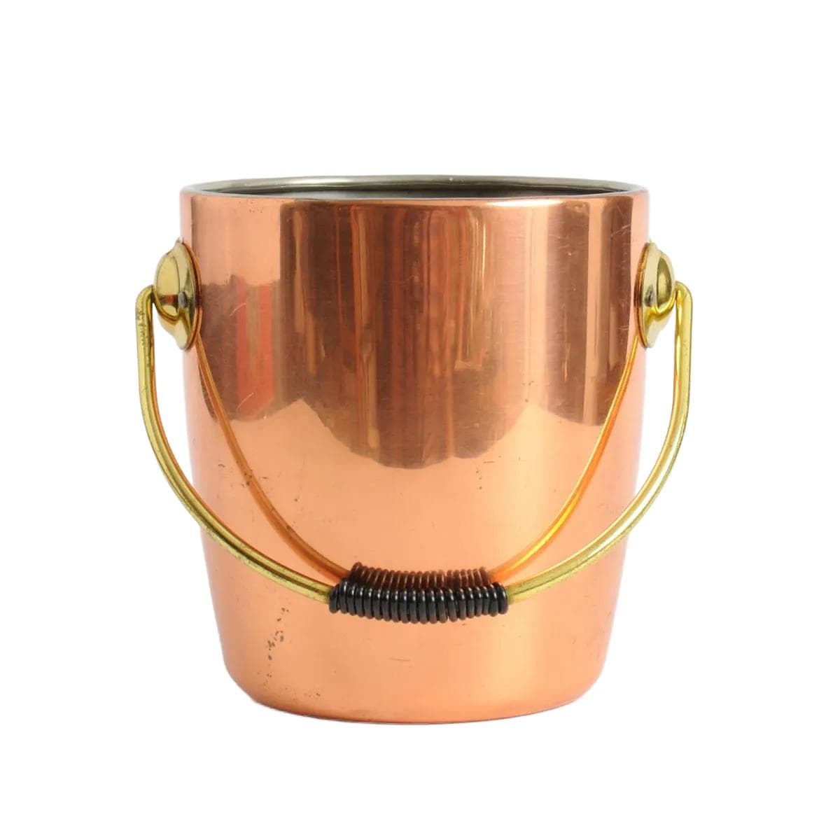 Kubełek do lodu, miedź, Sigg, Szwajcaria, lata 50.
