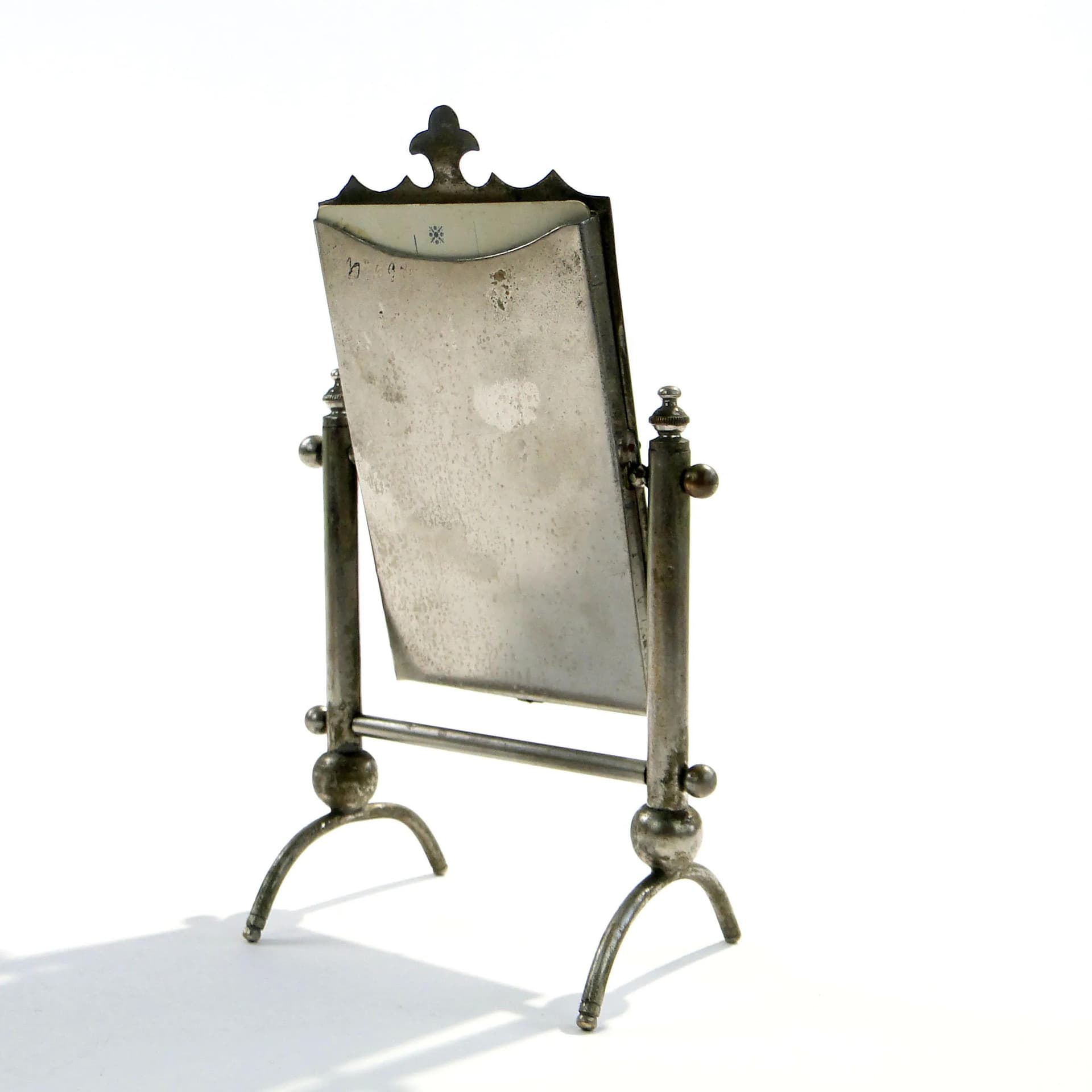 Photo Frame Art Nouveau, silver nickel-plated brass, early 20th c. - 160256