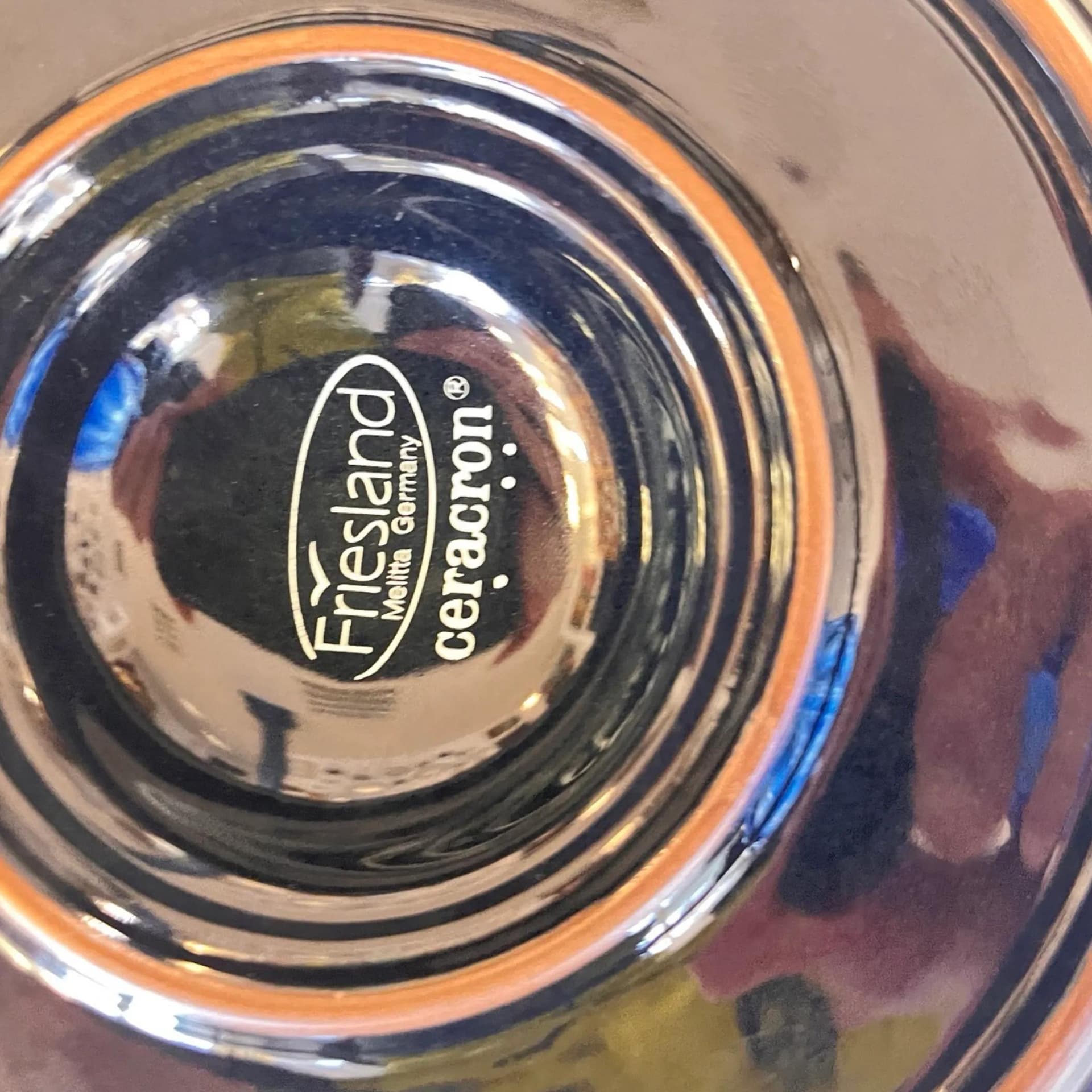 Filiżanka ze spodkiem Zen, ceramika czarna, proj. L. Colani, Friesland Ceracron, Niemcy, lata 70. - 160847