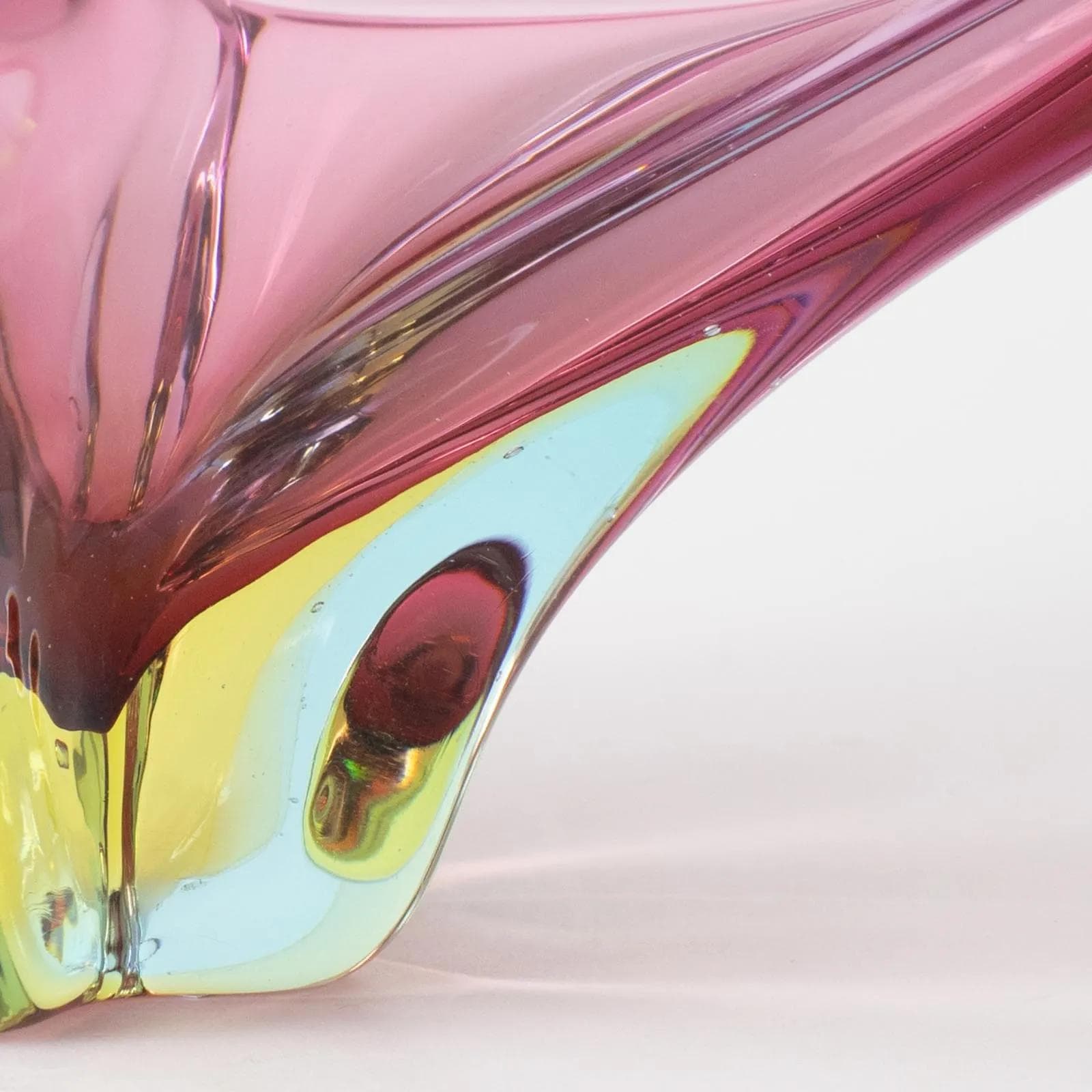 Bowl Murano, multicolor glass, Italy, 1960s. - 160598