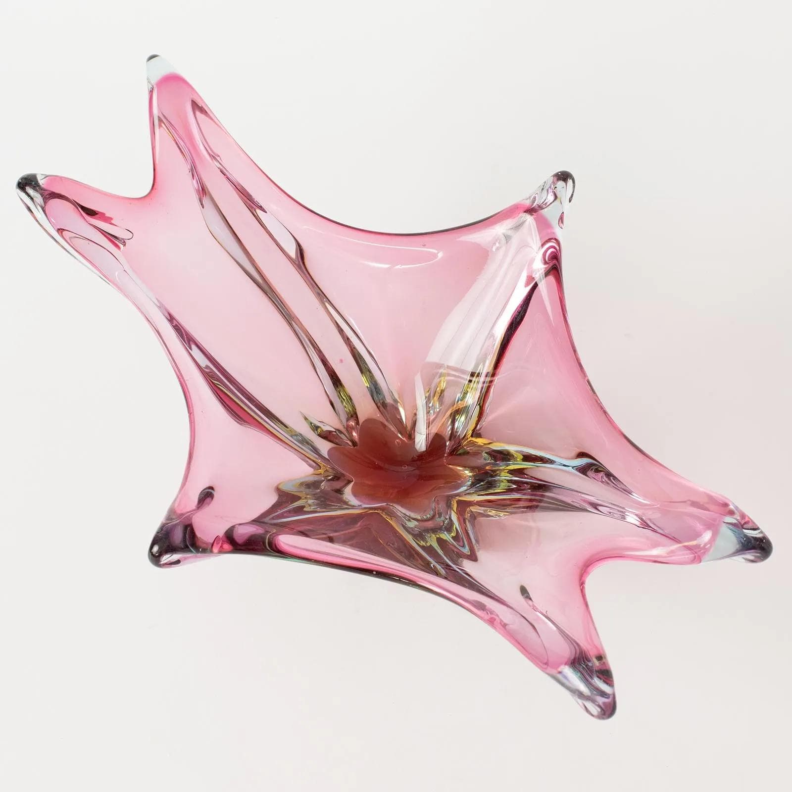 Bowl Murano, multicolor glass, Italy, 1960s. - 160600