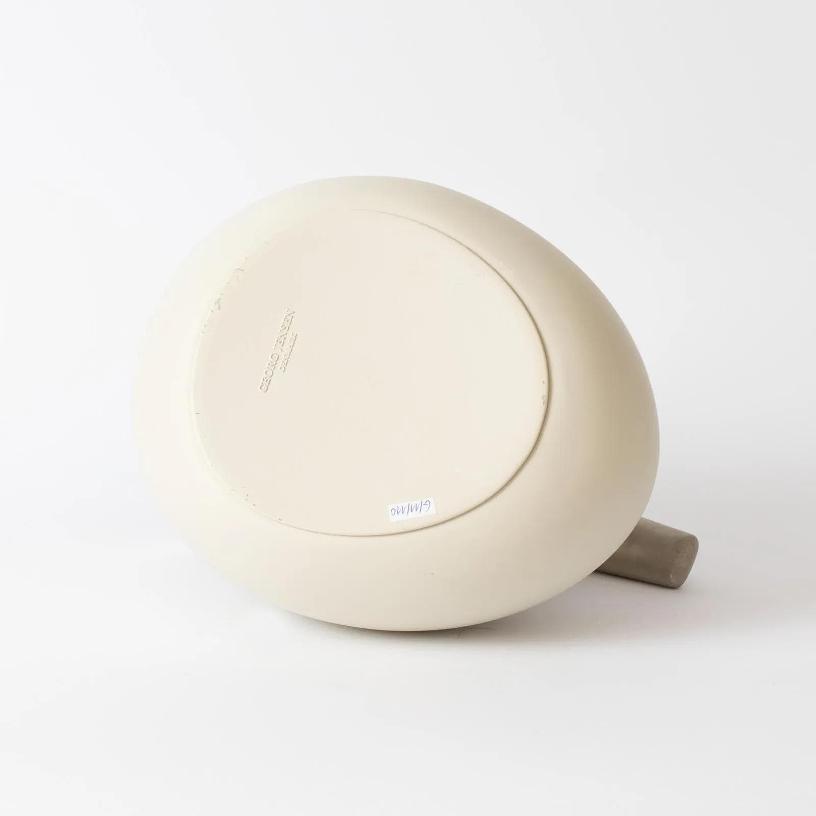 Dzbanek-termos Quack, beżowy, tworzywo sztuczne, metal szary, proj. M. Berntsen, Georg Jensen, Dania, lata 90. - 160591