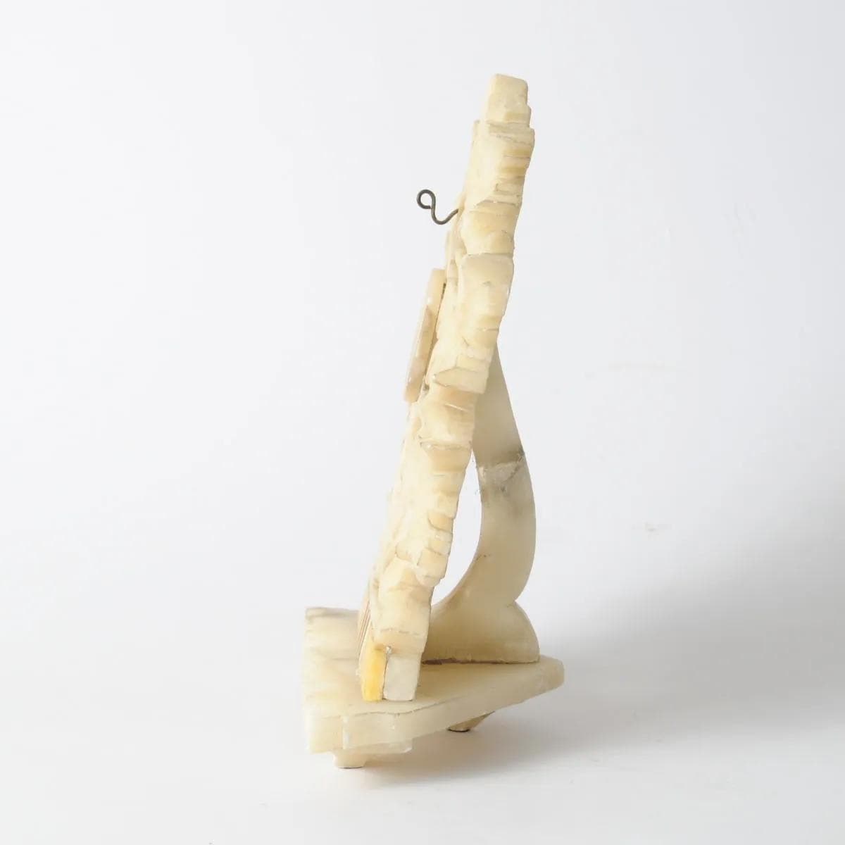 Pocket Watch Stand, ivory alabaster, Italy, 19th c. - 160567