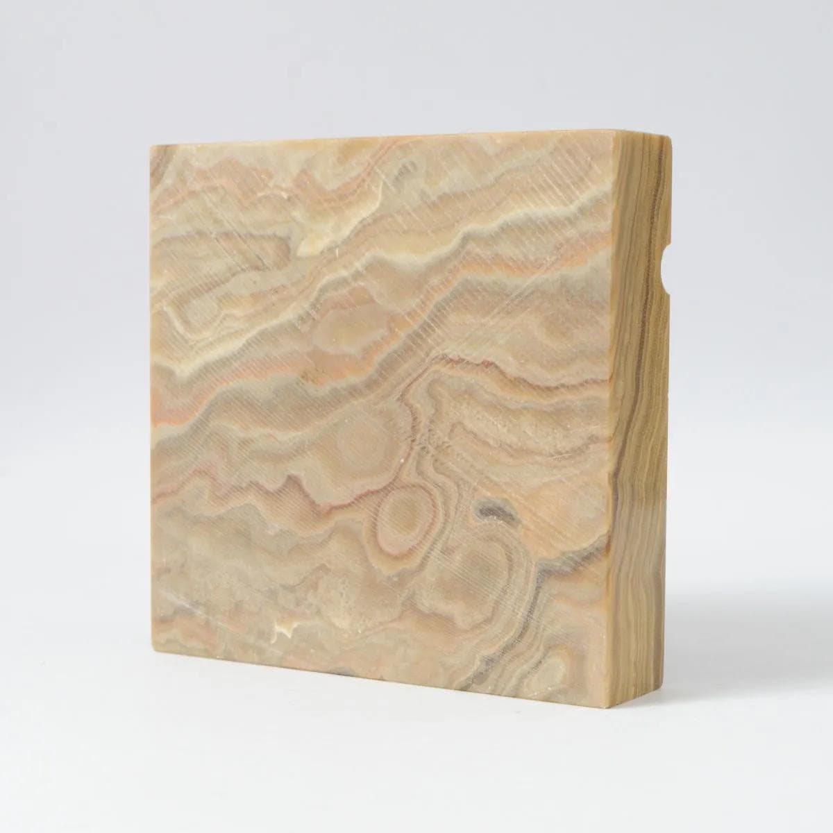 Bowl, brown onyx, Italy, 1970s. - 160543