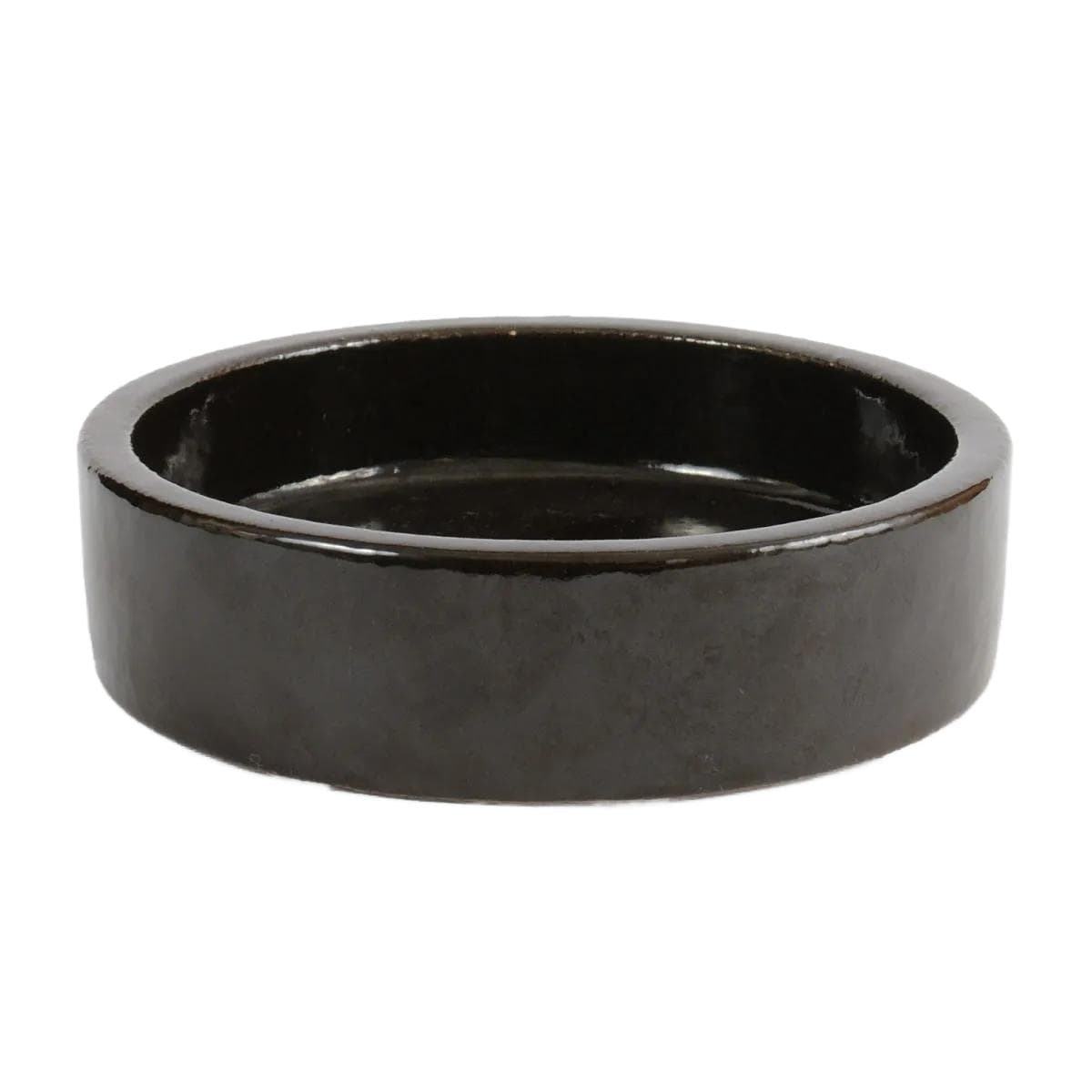 Platter Hasle, brown, ceramic, Denmark, 1970s.