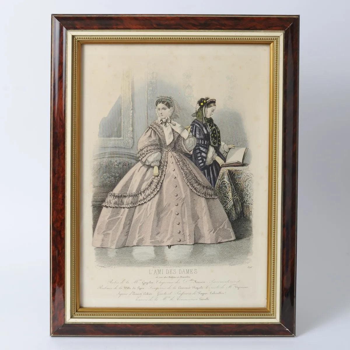 Pair of fashion prints L'Ami des Dames, multicolor, France, 19th c. - 160498