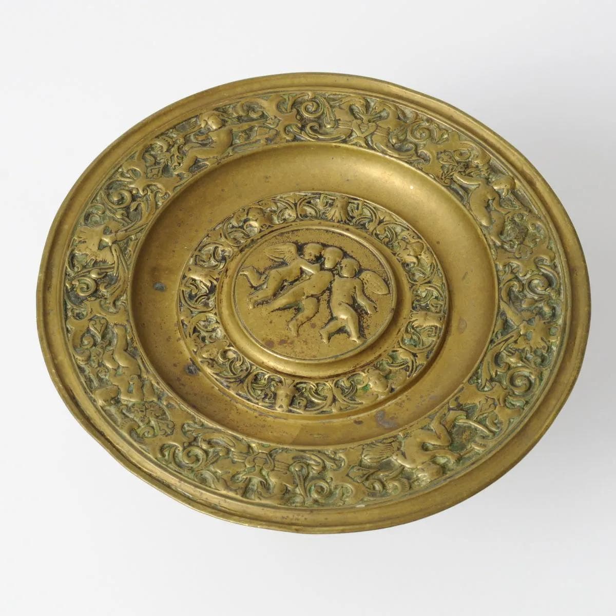 Tazza on Stem, golden brass, France, 19th c. - 160471