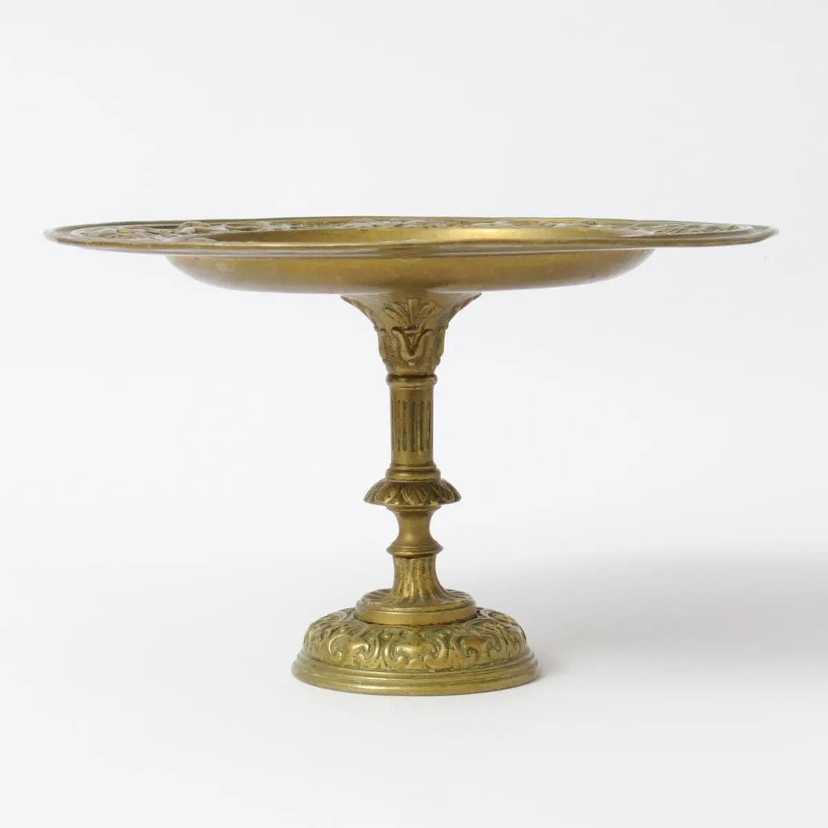 Tazza on Stem, golden brass, France, 19th c. - 160472