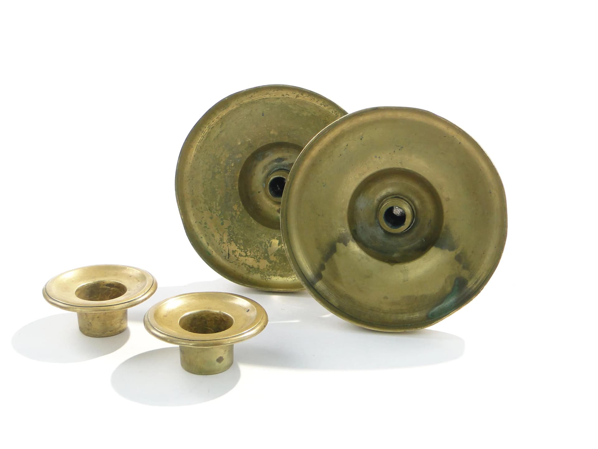 Para świeczników, brąz złoty, Francja, XIX w. - 160781