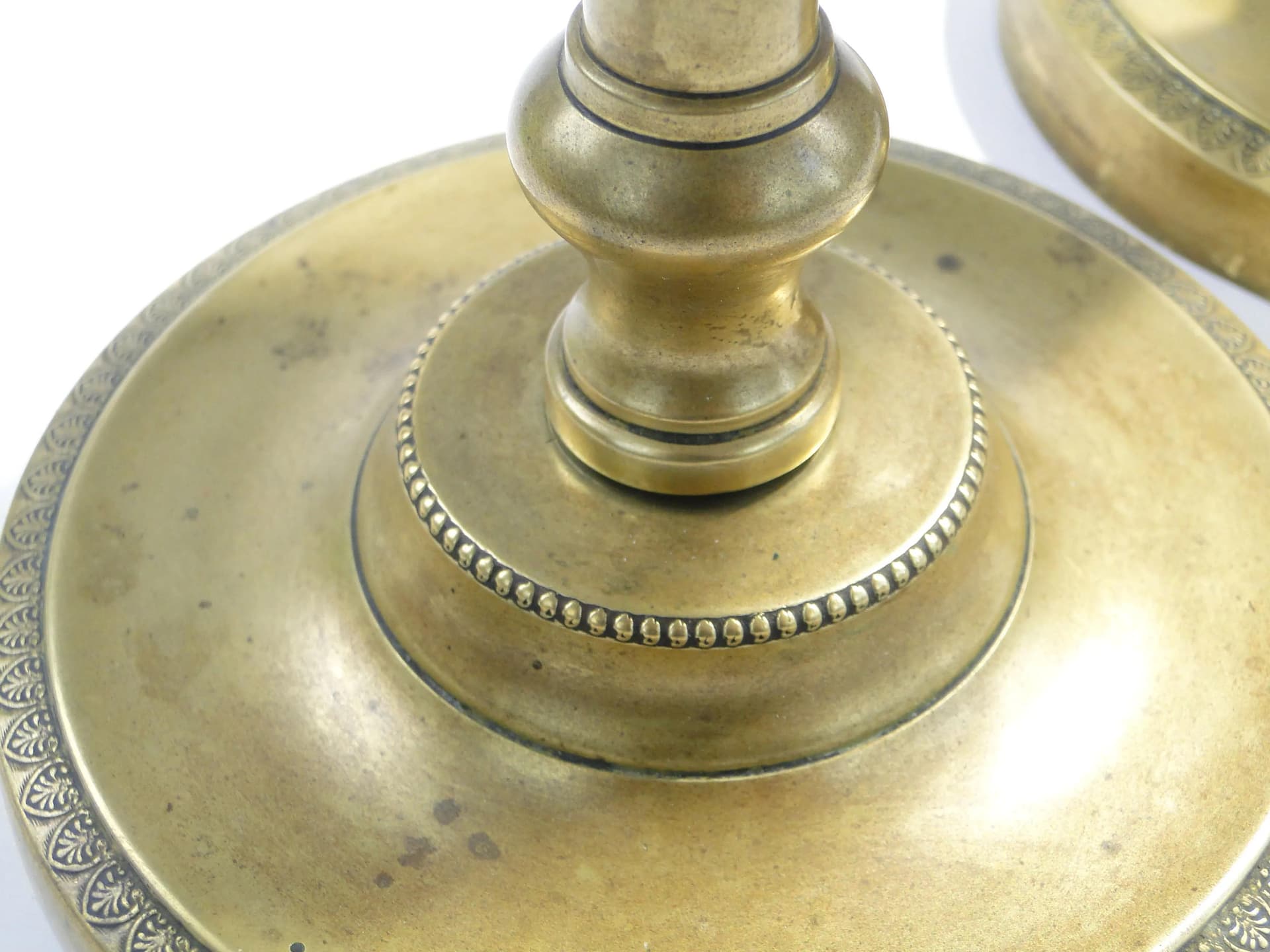 Para świeczników, brąz złoty, Francja, XIX w. - 160778