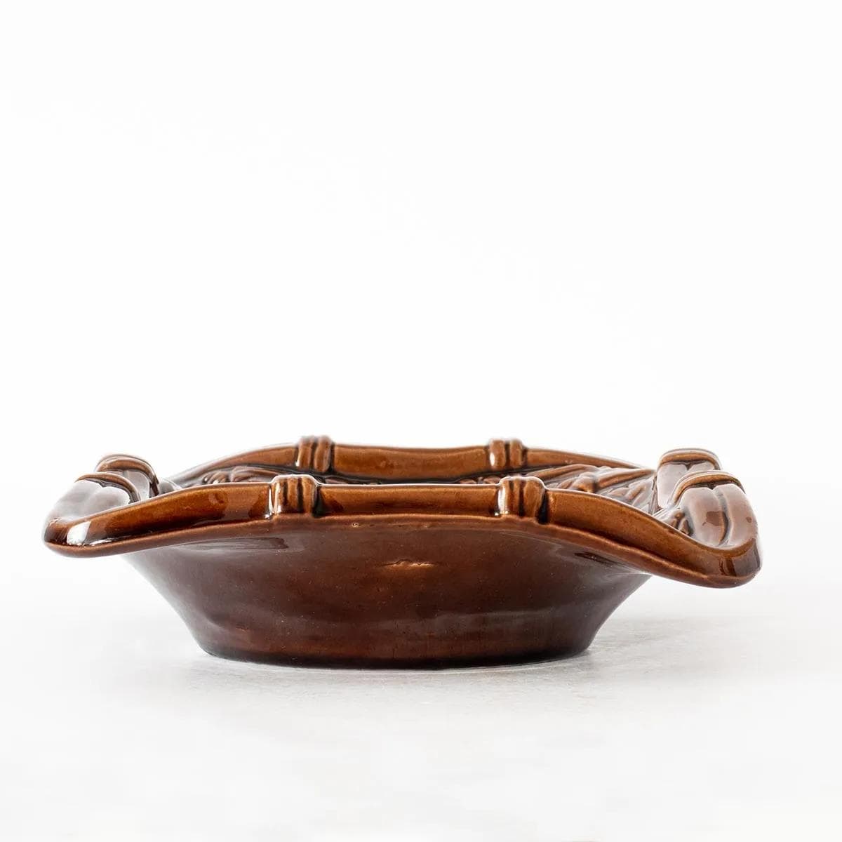 Bowl, Italica Ars, brown ceramics, Italy, 1960s. - 160429